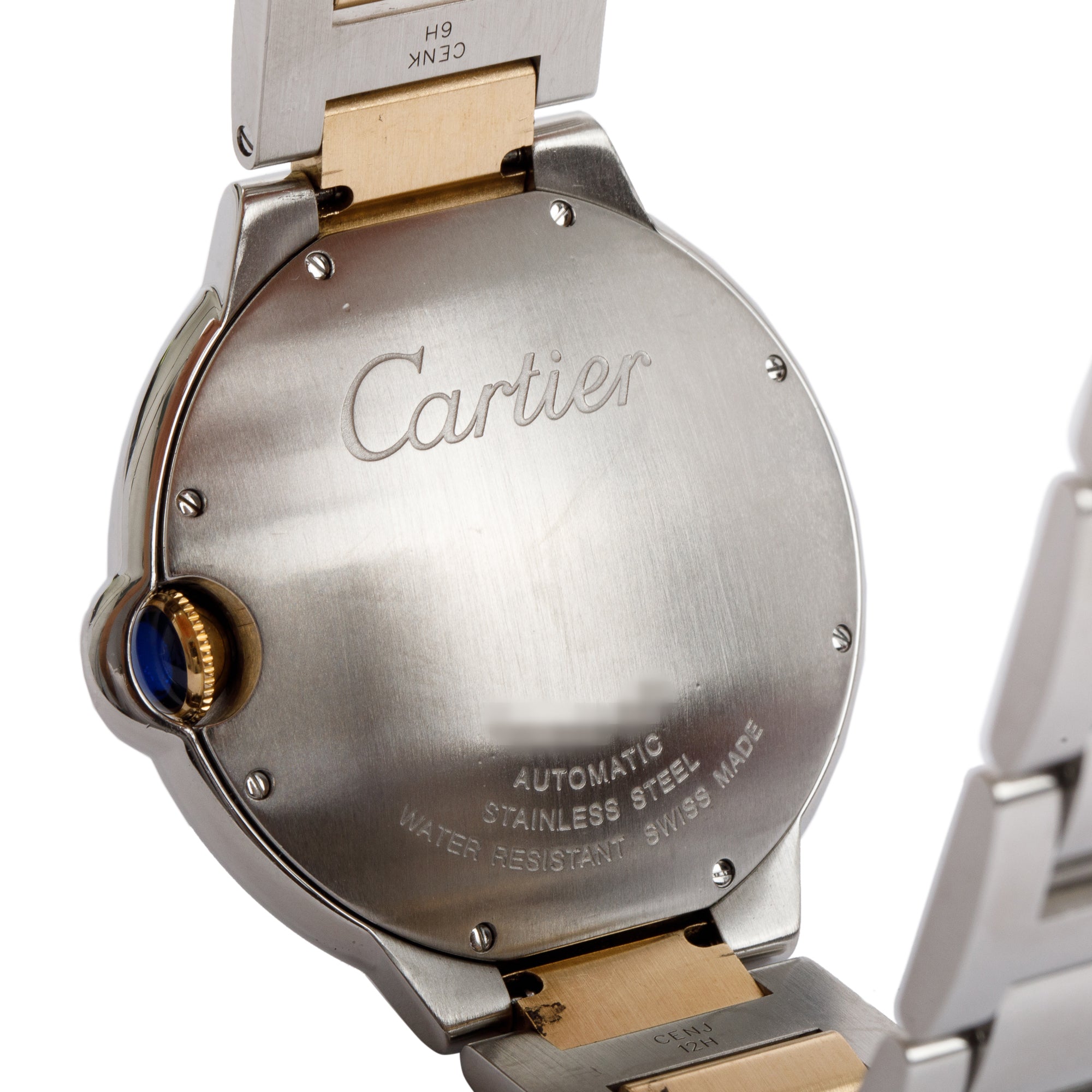 Cartier Stainless Steel & 18k Yellow Gold Ballon Bleu de Cartier 42MM Automatic Watch w/ Box & Papers