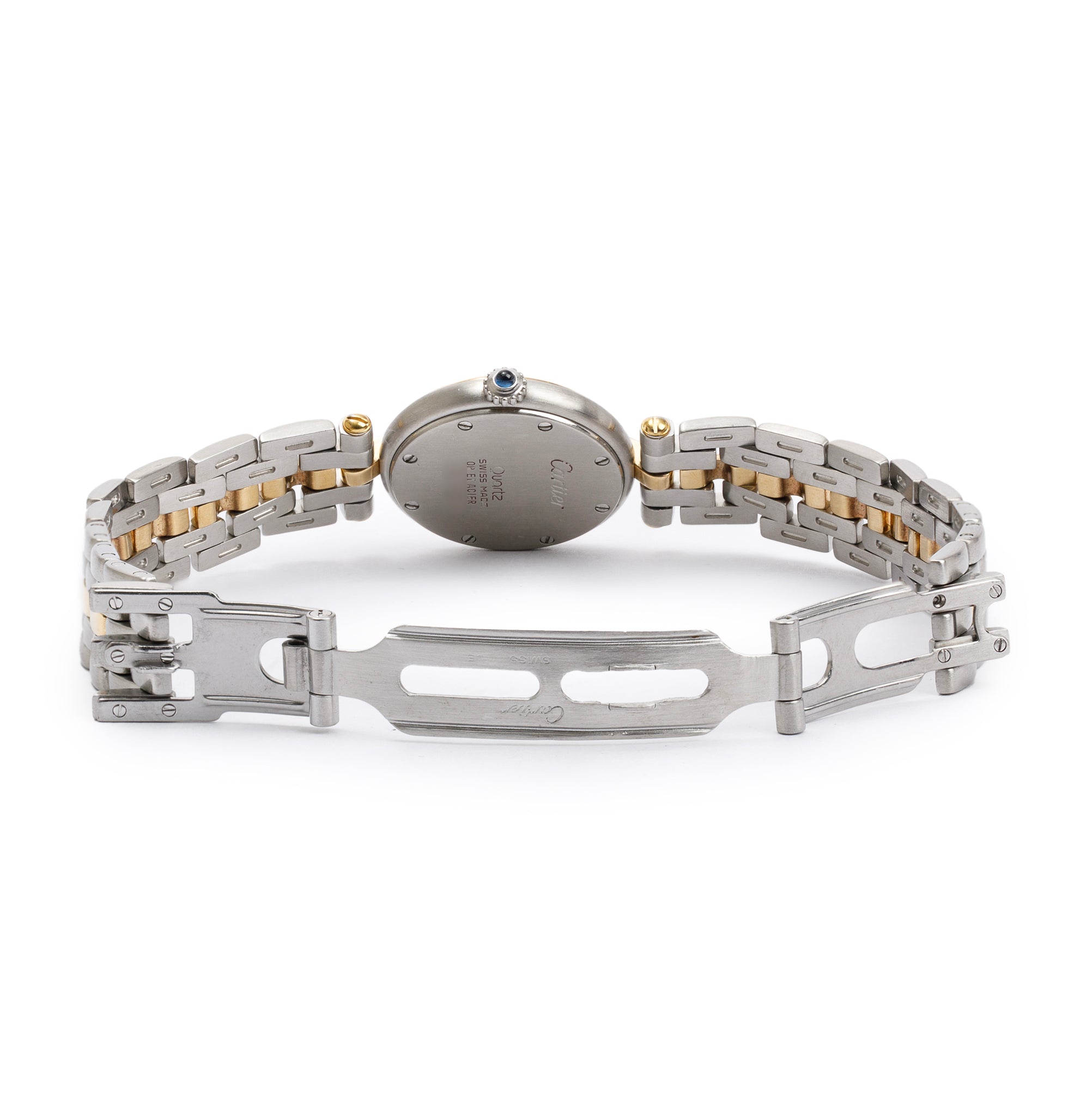 Cartier Stainless Steel & 18k Yellow Gold Panthere De Cartier Vendome 24 MM Watch