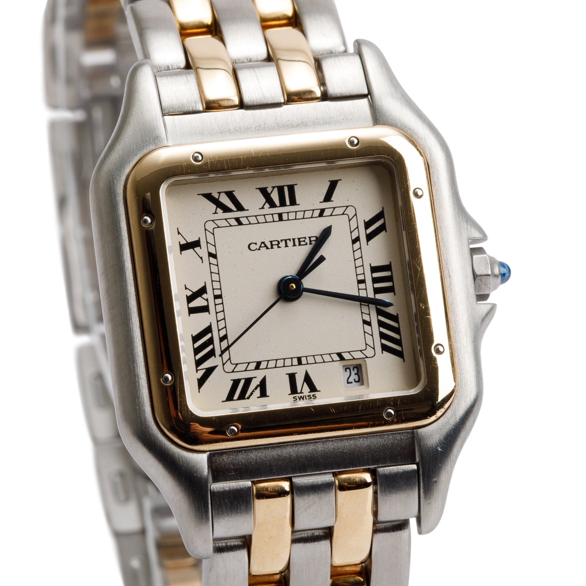 Cartier Stainless Steel & 18k Yellow Gold Panthere de Cartier Watch, Medium Model