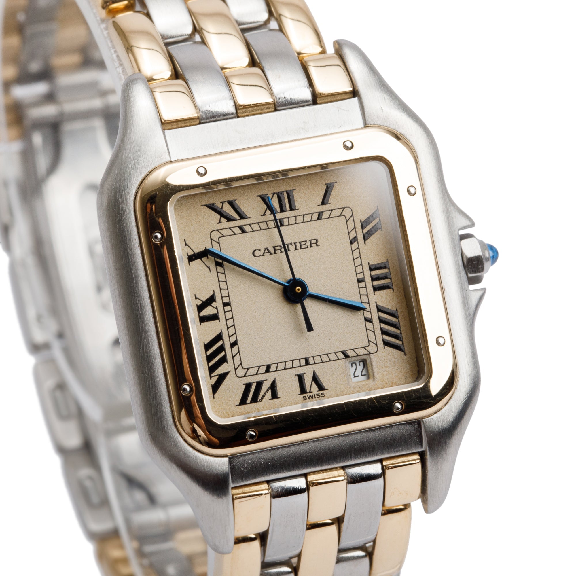 Cartier Stainless Steel & 18k Yellow Gold Panthere de Cartier Watch, Medium Model