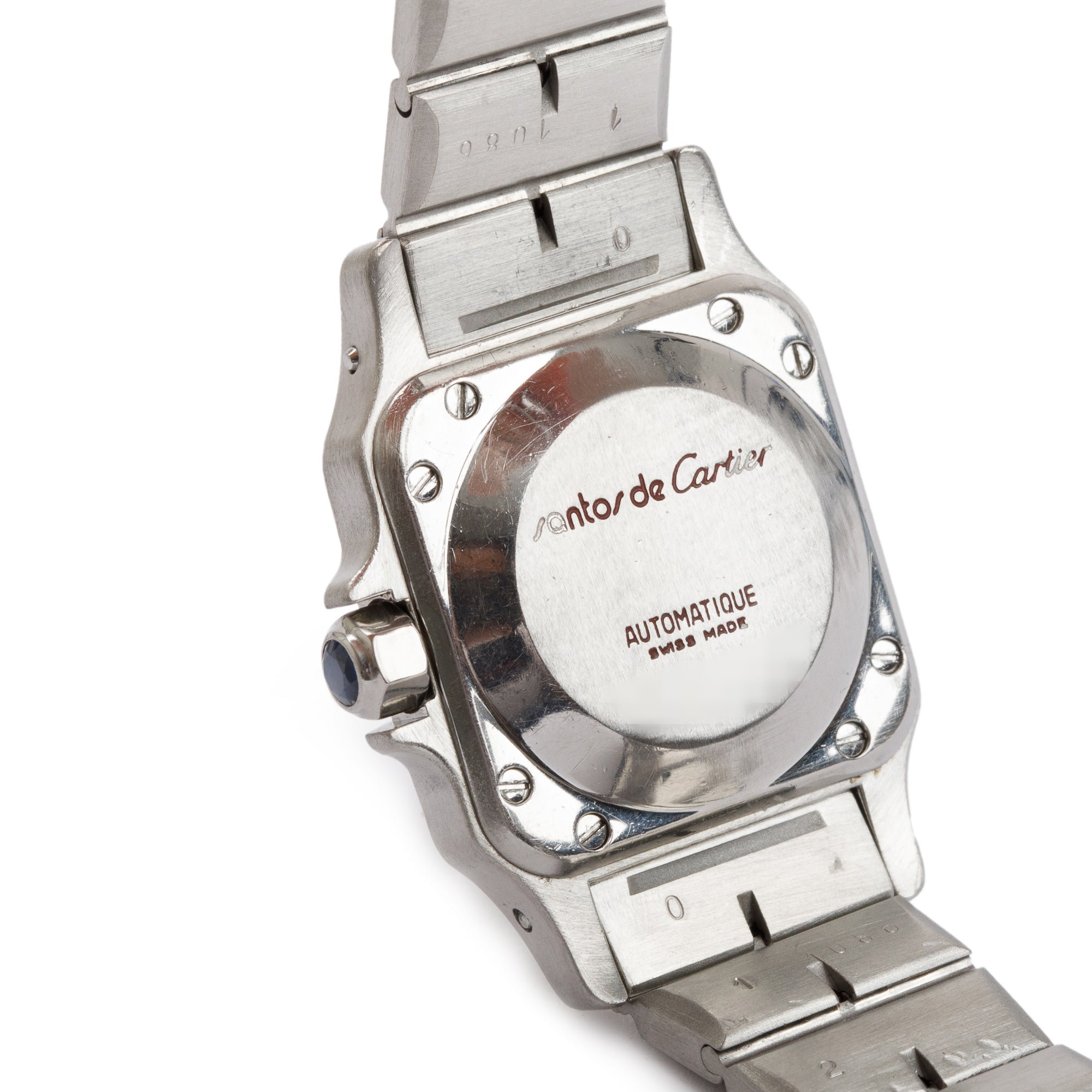 Cartier Stainless Steel & 18k Yellow Gold Santos De Cartier Galbee Automatic Watch