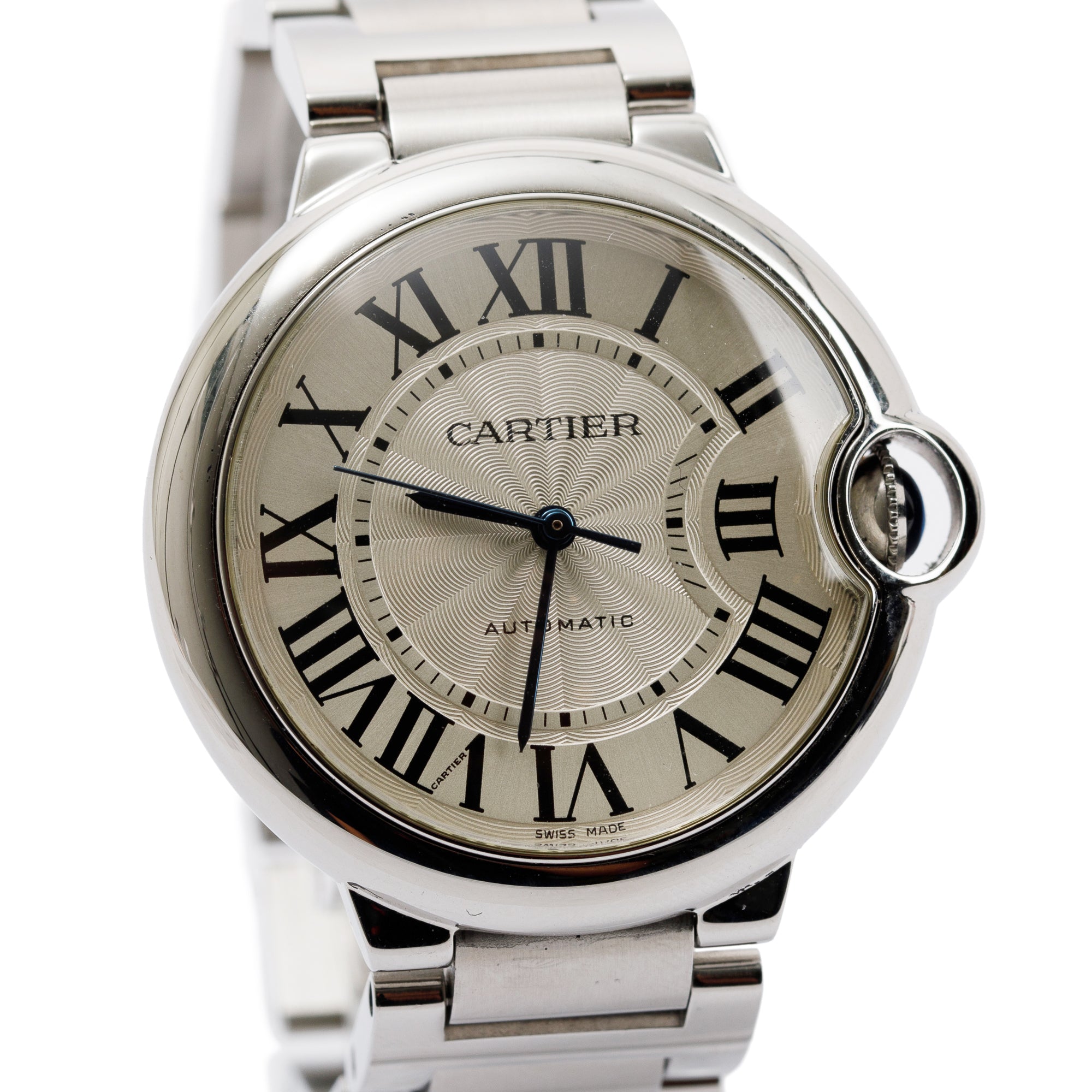 Cartier Stainless Steel Ballon Bleu 36 MM Automatic Watch
