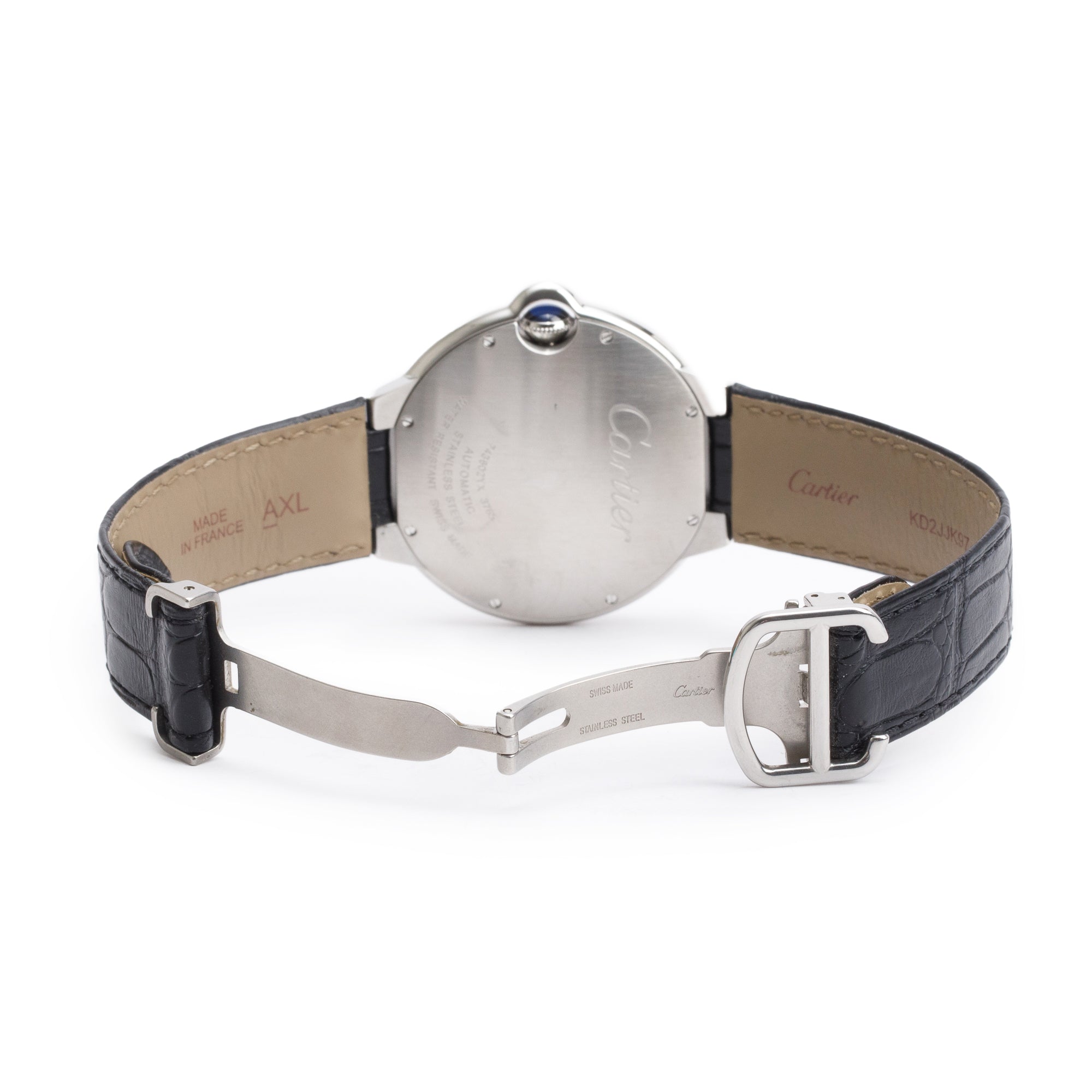 Cartier Stainless Steel Ballon Bleu de Cartier 42MM Automatic Watch 3765 w/ Box