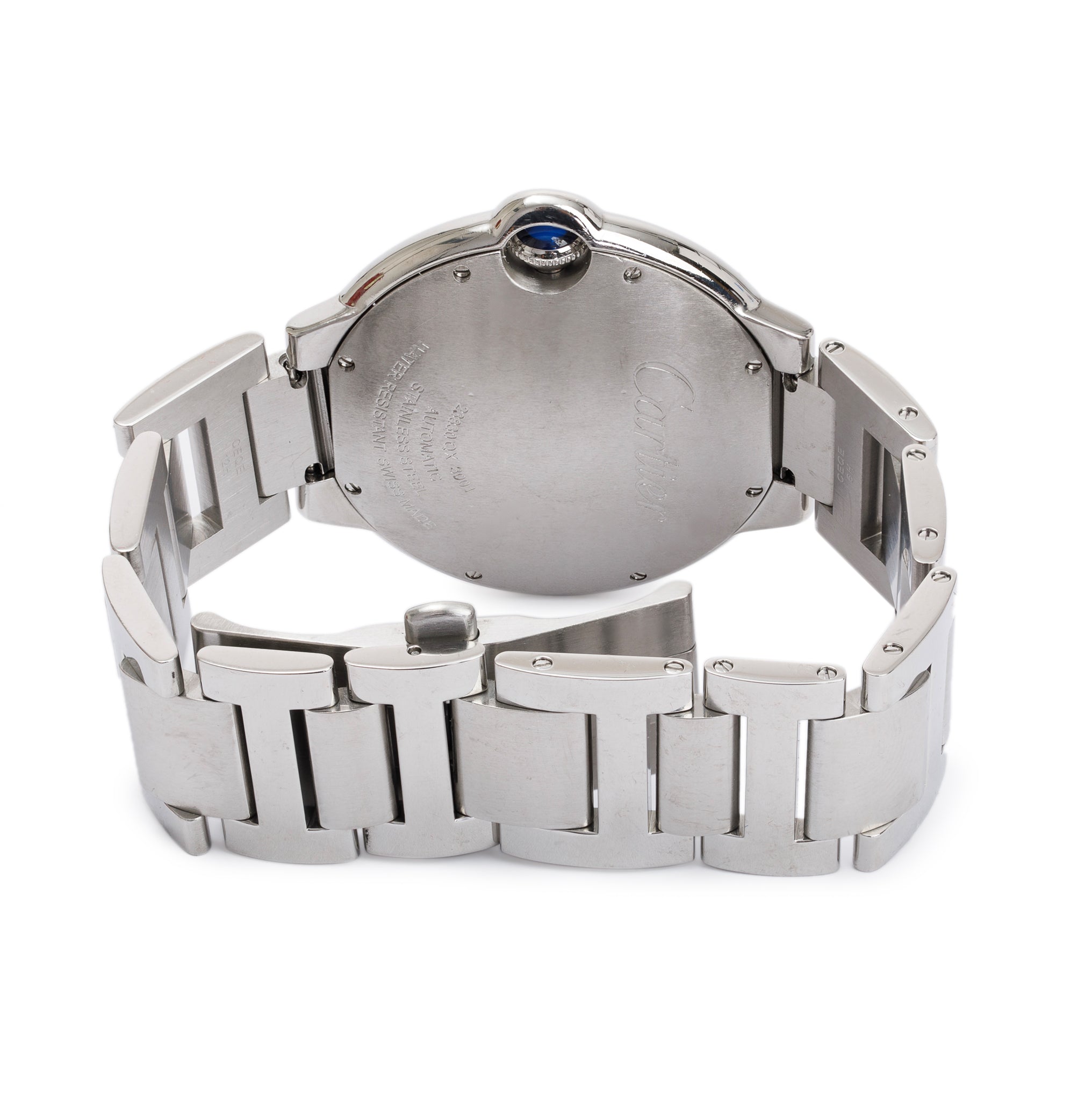 Cartier Stainless Steel Ballon Bleu de Cartier 42MM Automatic Watch w/ Box & Receipt