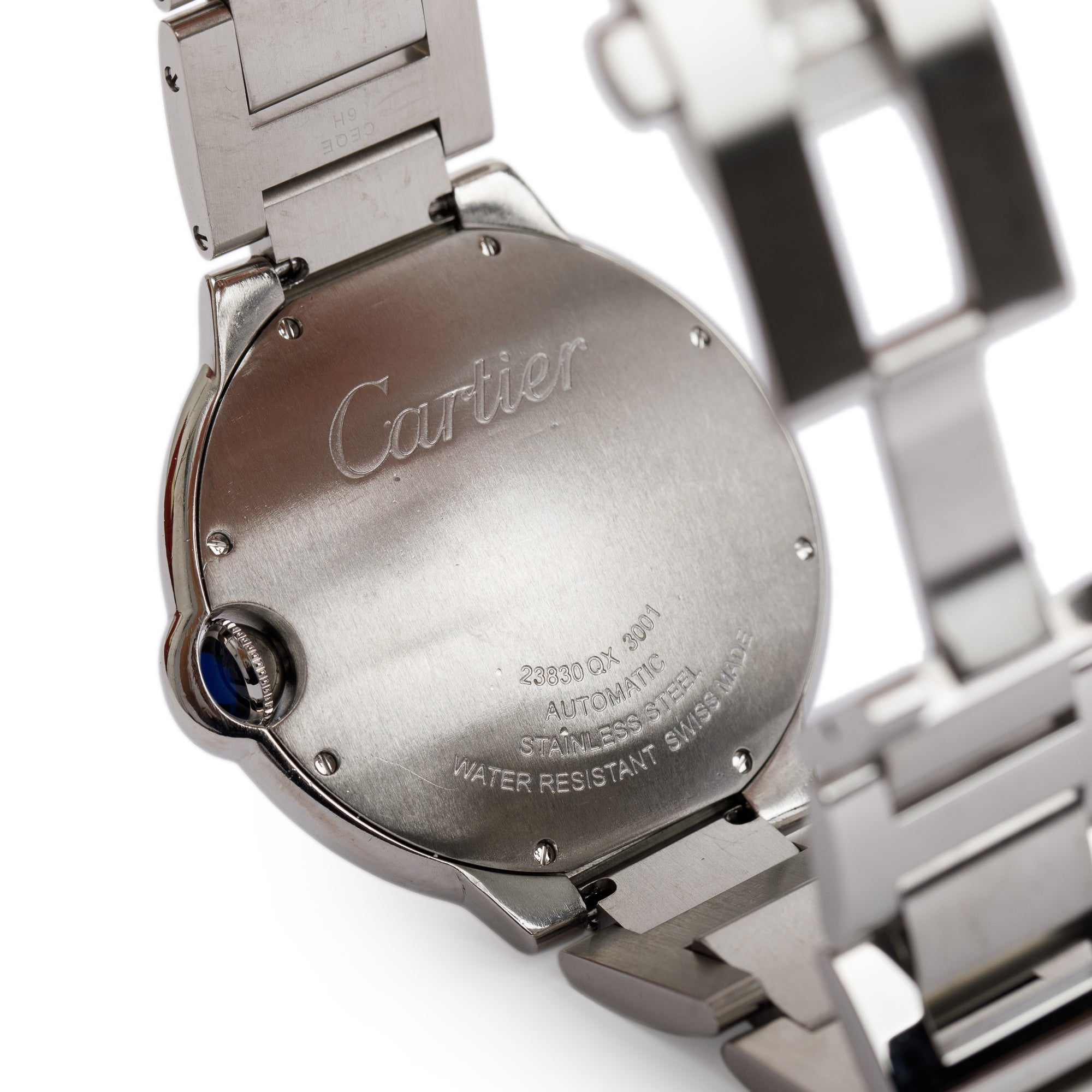 Cartier Stainless Steel Ballon Bleu de Cartier 42MM Automatic Watch w/ Box & Receipt