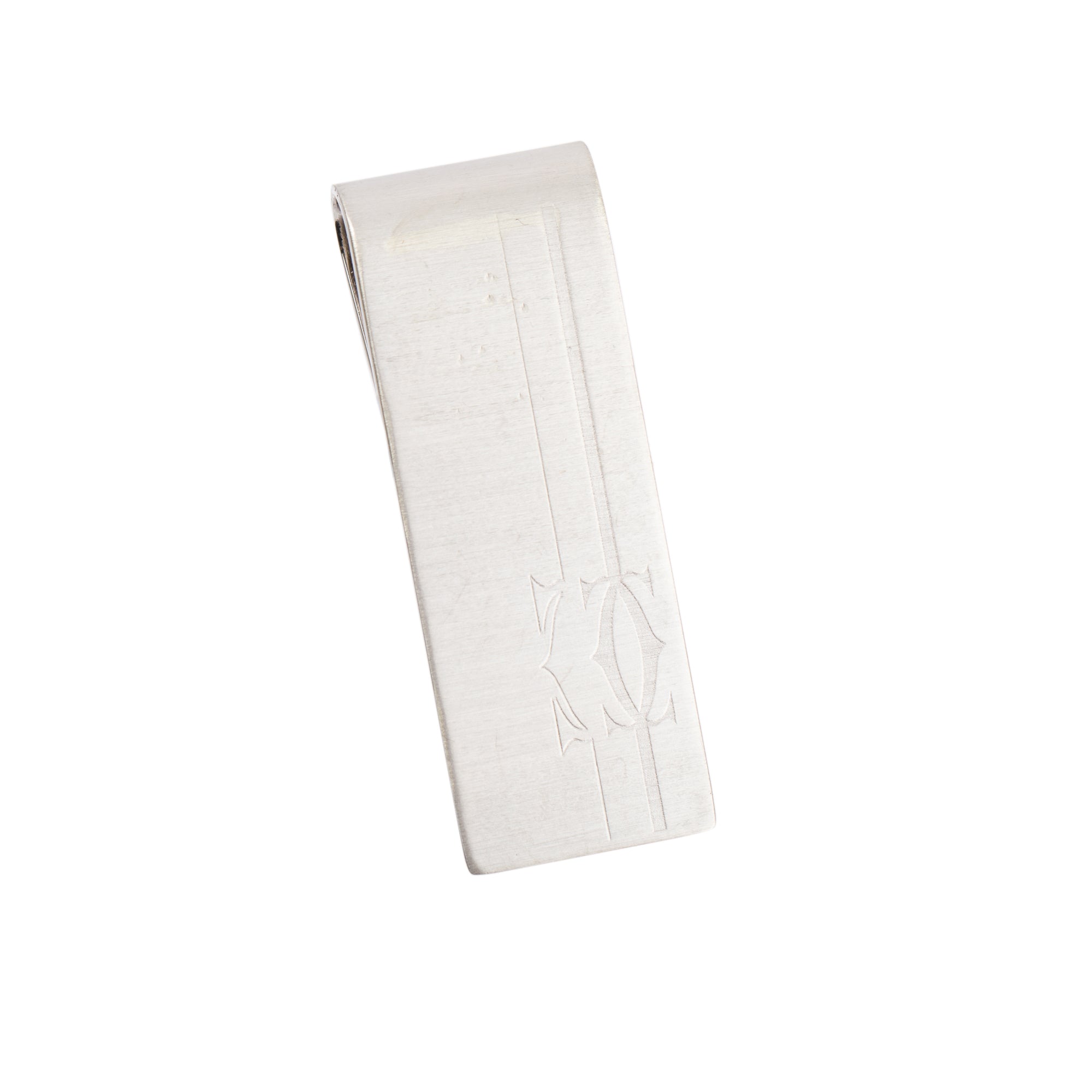 Cartier Stainless Steel C de Cartier Money Clip