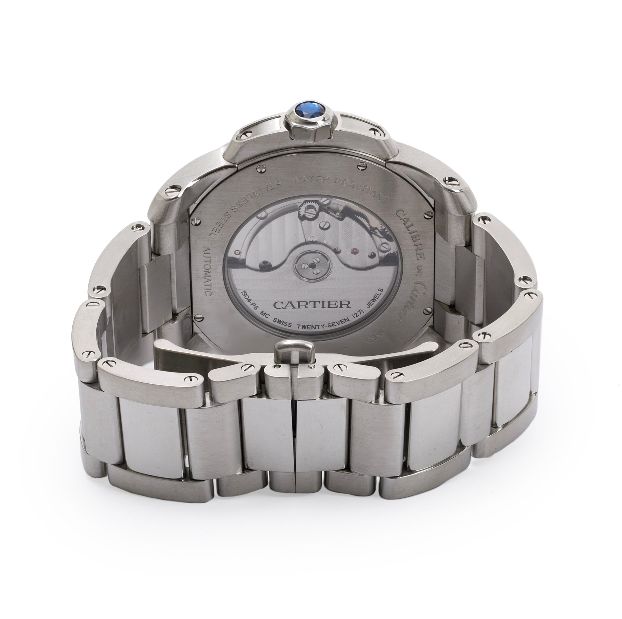 Cartier Stainless Steel Calibre de Cartier 42 MM Automatic Watch