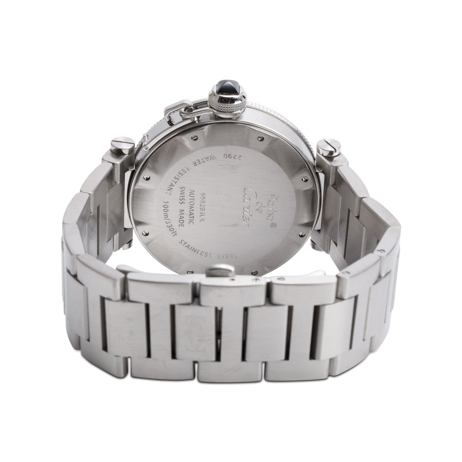 Cartier Stainless Steel Pasha Seatimer 40 MM Automatic Watch 2790