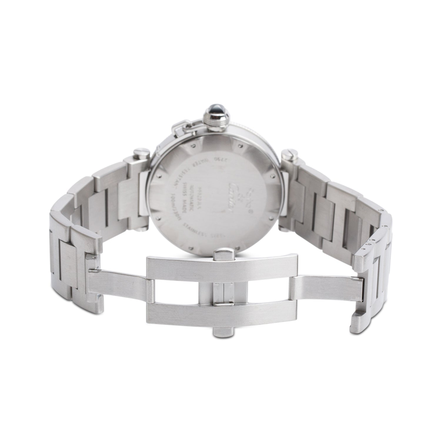 Cartier Stainless Steel Pasha Seatimer 40 MM Automatic Watch 2790