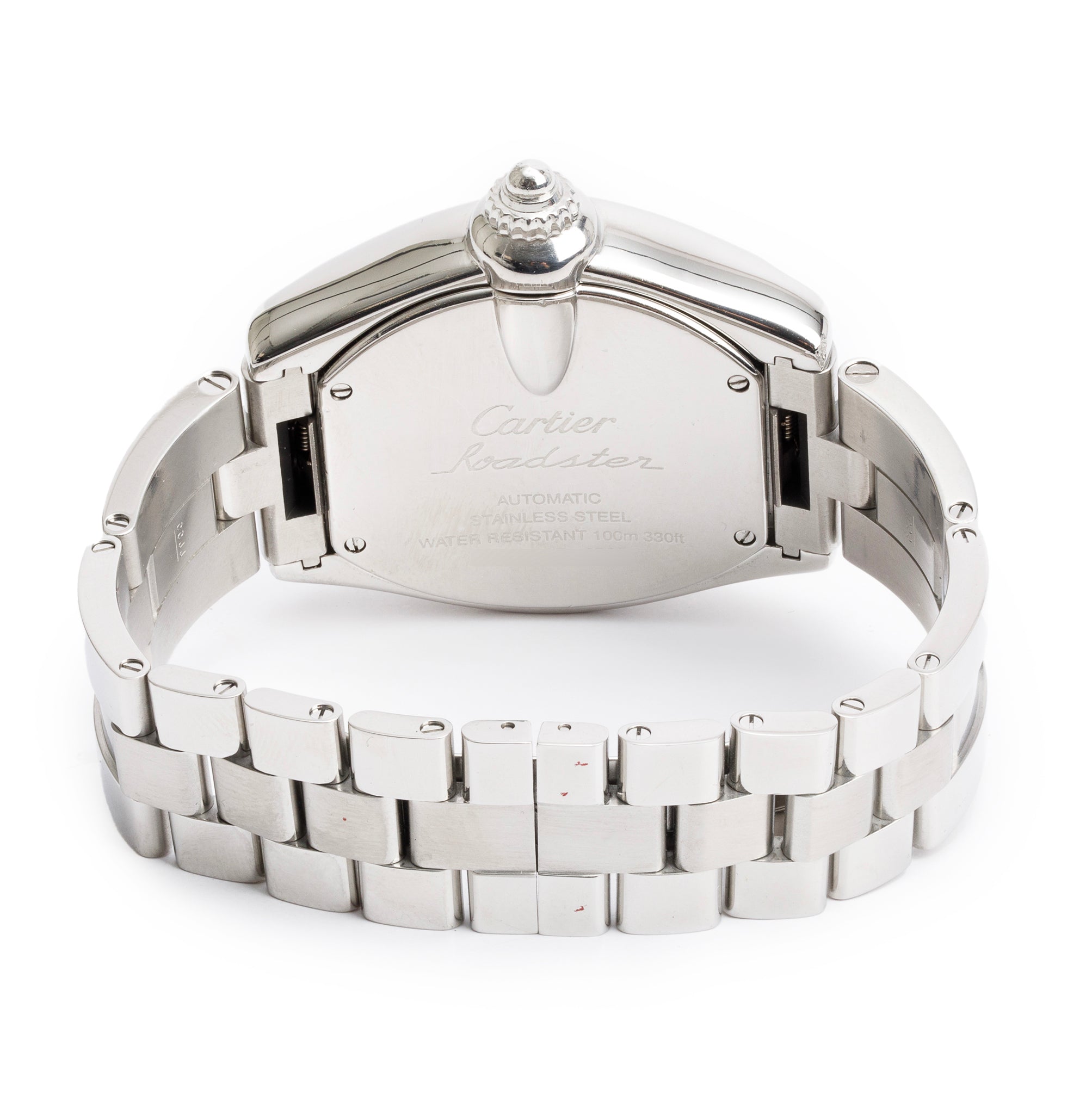 Cartier Stainless Steel Roadster GMT XL Automatic Watch 2722