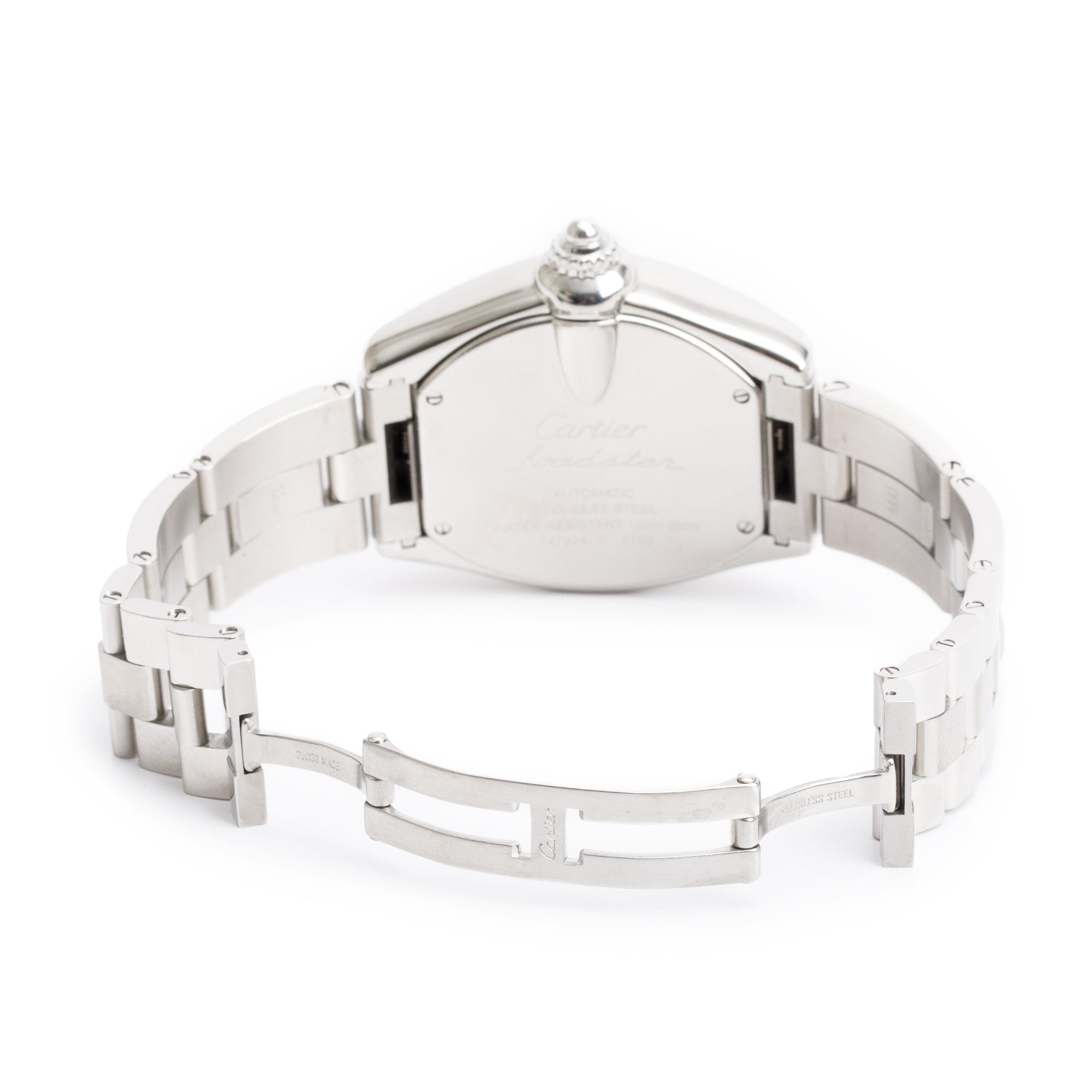 Cartier Stainless Steel Roadster GMT XL Automatic Watch 2722