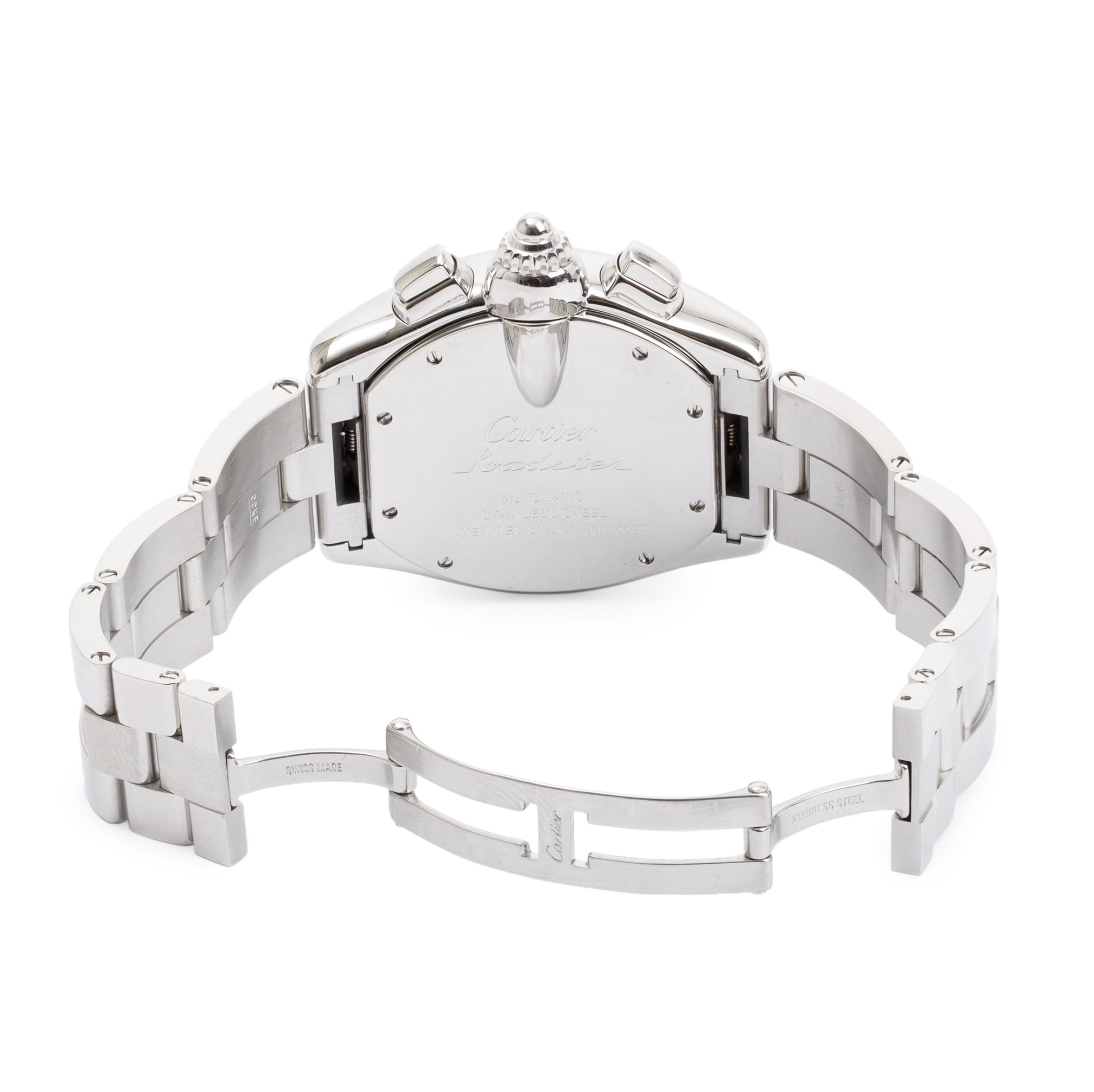 Cartier Stainless Steel Roadster XL Automatic Chronograph Watch