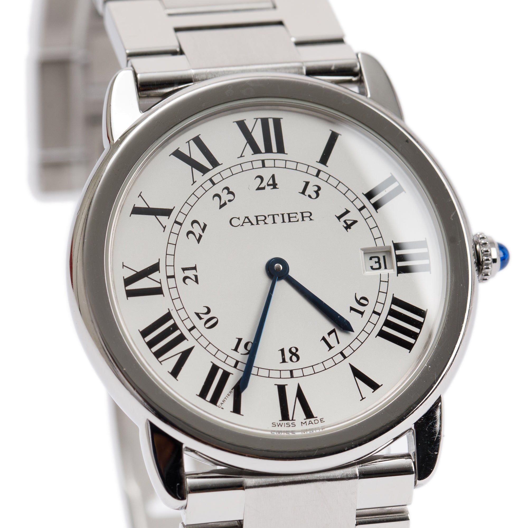 Cartier Stainless Steel Ronde Solo 36 MM Watch