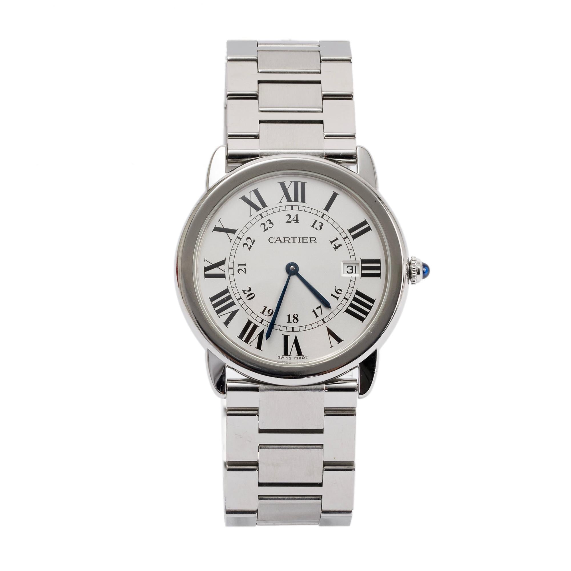 Cartier Stainless Steel Ronde Solo 36 MM Watch