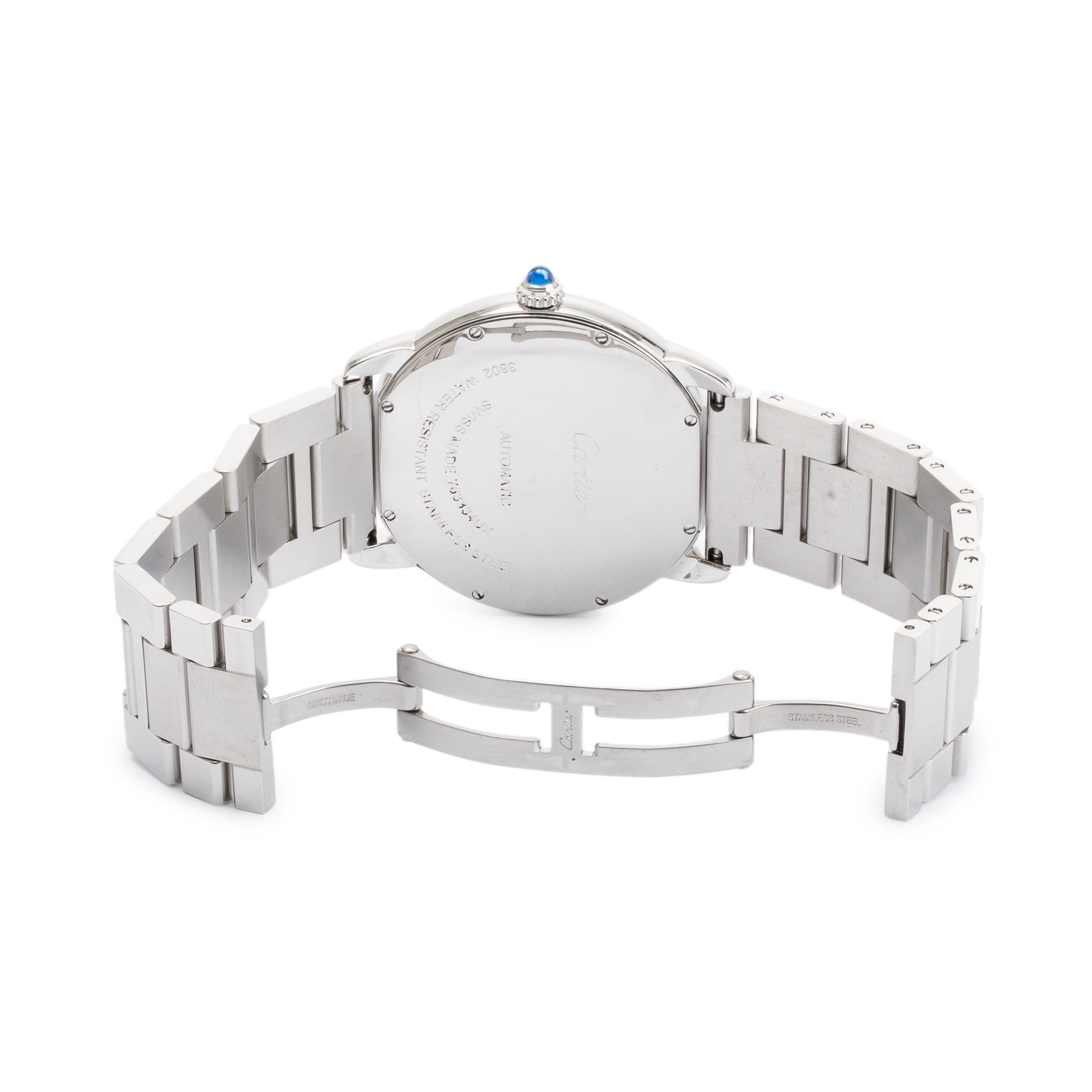 Cartier Stainless Steel Ronde Solo 42 MM Automatic Watch w/ Box & Papers