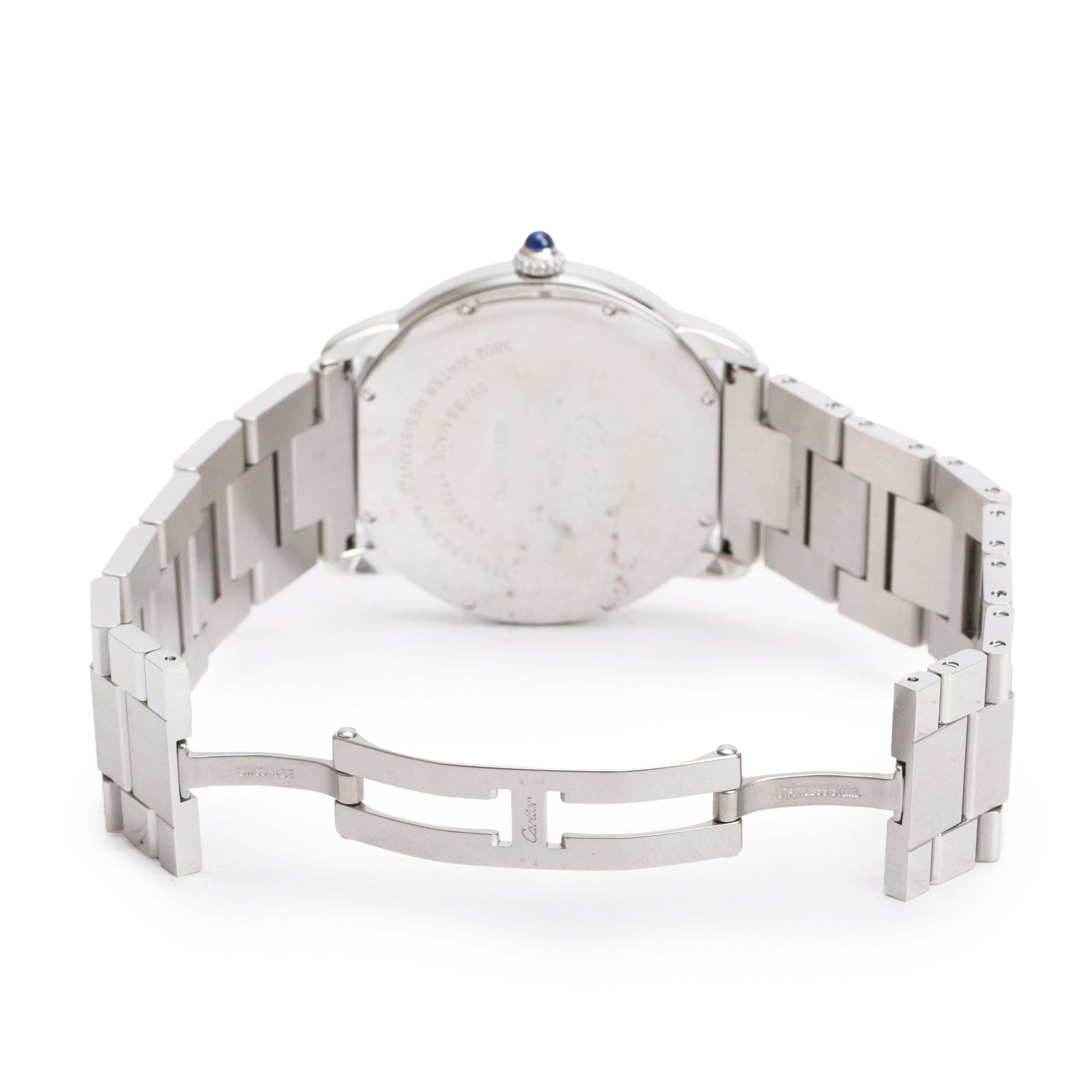 Cartier Stainless Steel Ronde Solo XL 42 MM Automatic Watch 3802 w/ Box & Papers