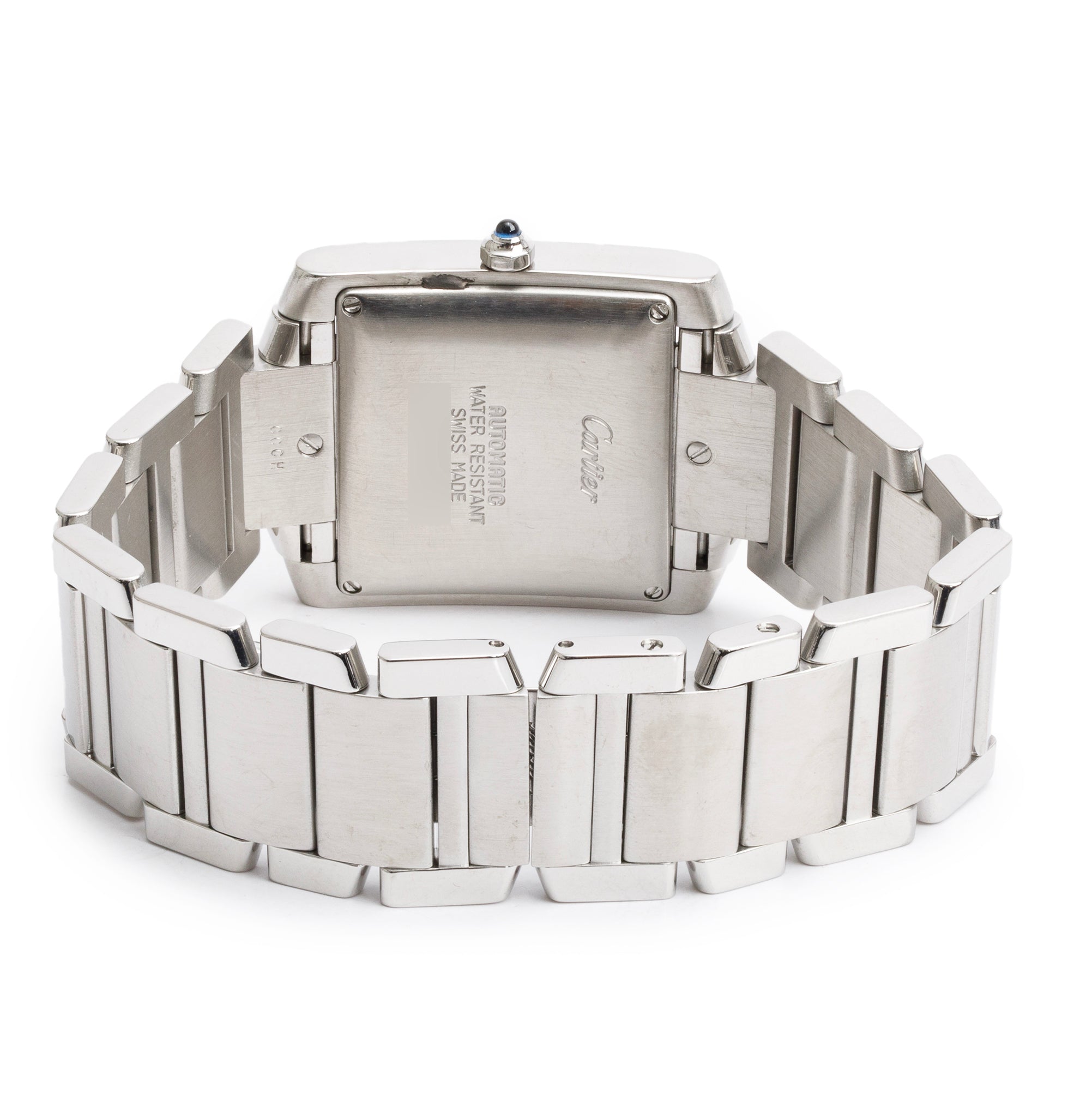 Cartier Stainless Steel Tank Francaise Automatic Watch, Large Model 2302