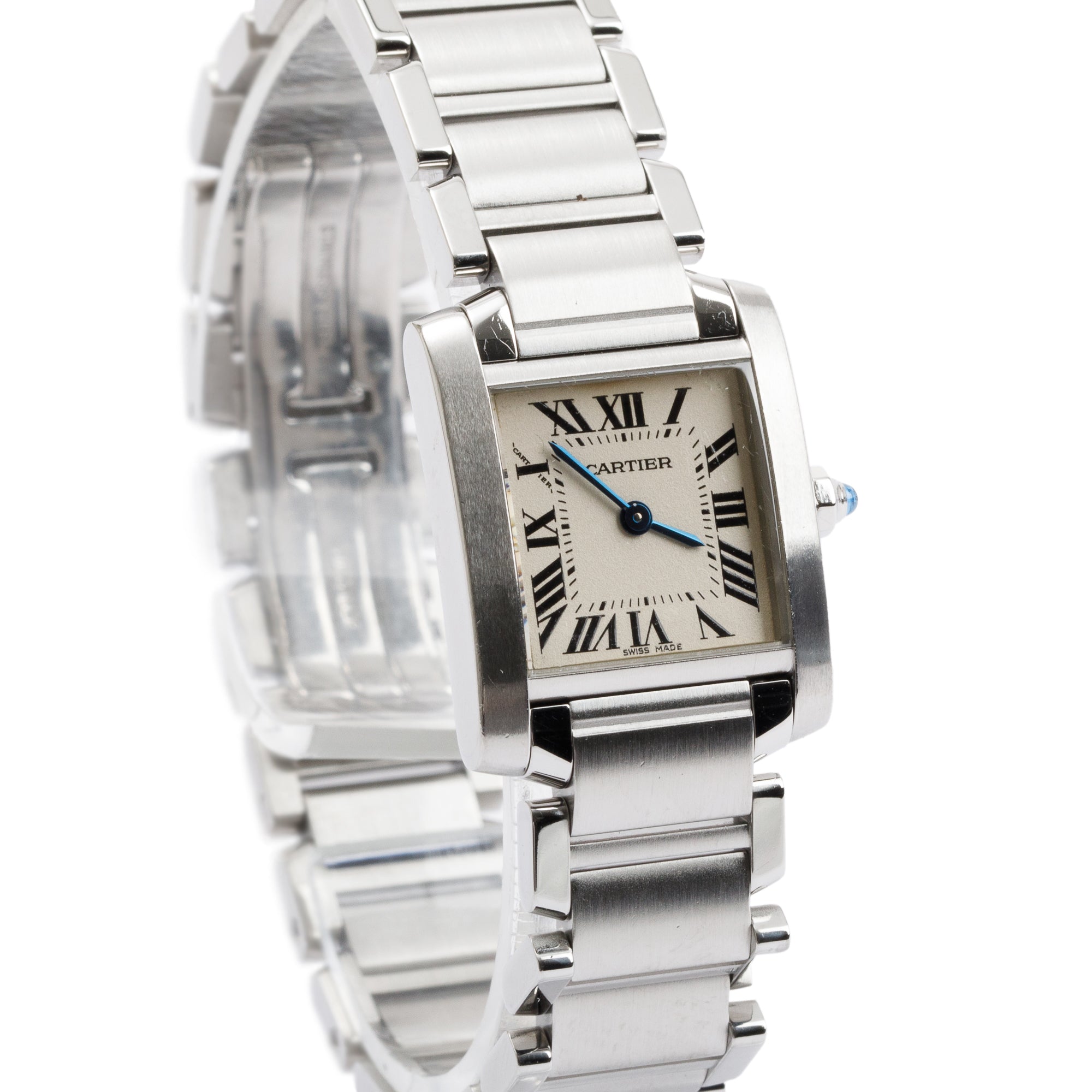 Cartier Stainless Steel Tank Francaise Watch, Small Model