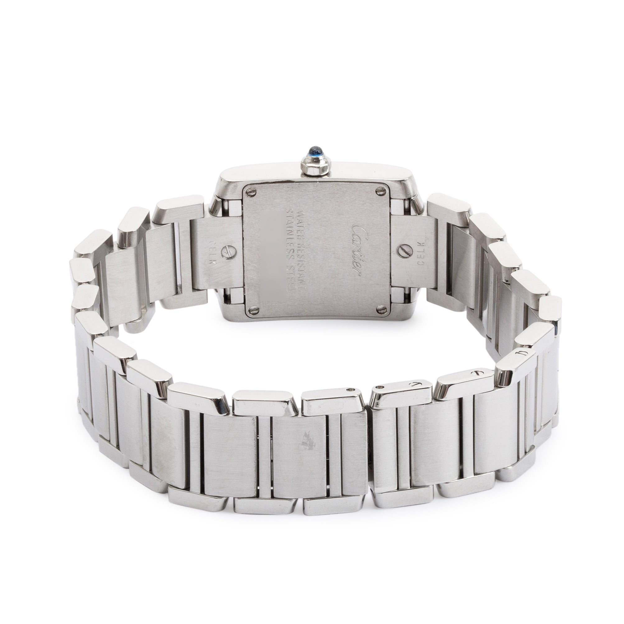 Cartier Stainless Steel Tank Francaise Watch, Small Model