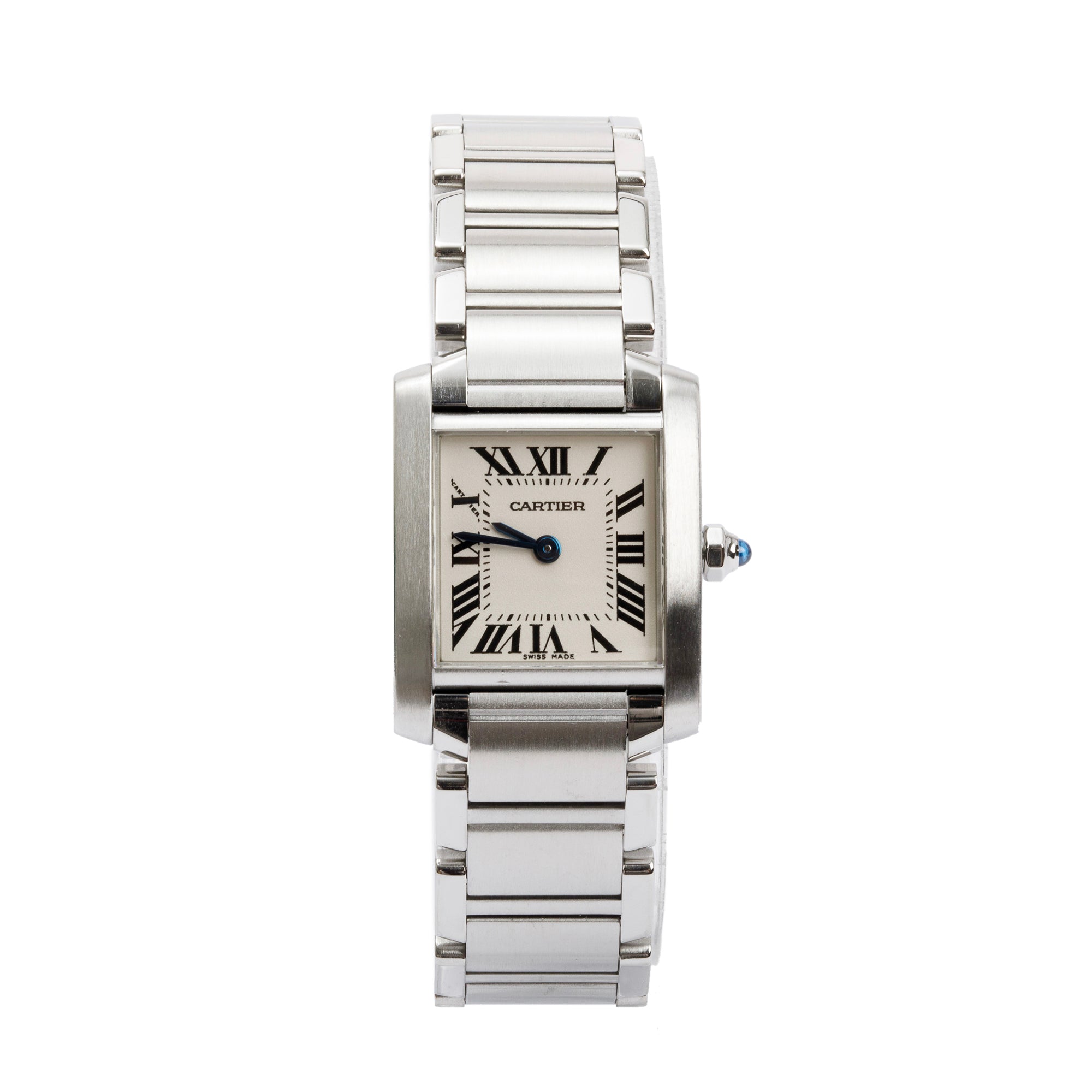 Cartier Stainless Steel Tank Francaise Watch, Small Model