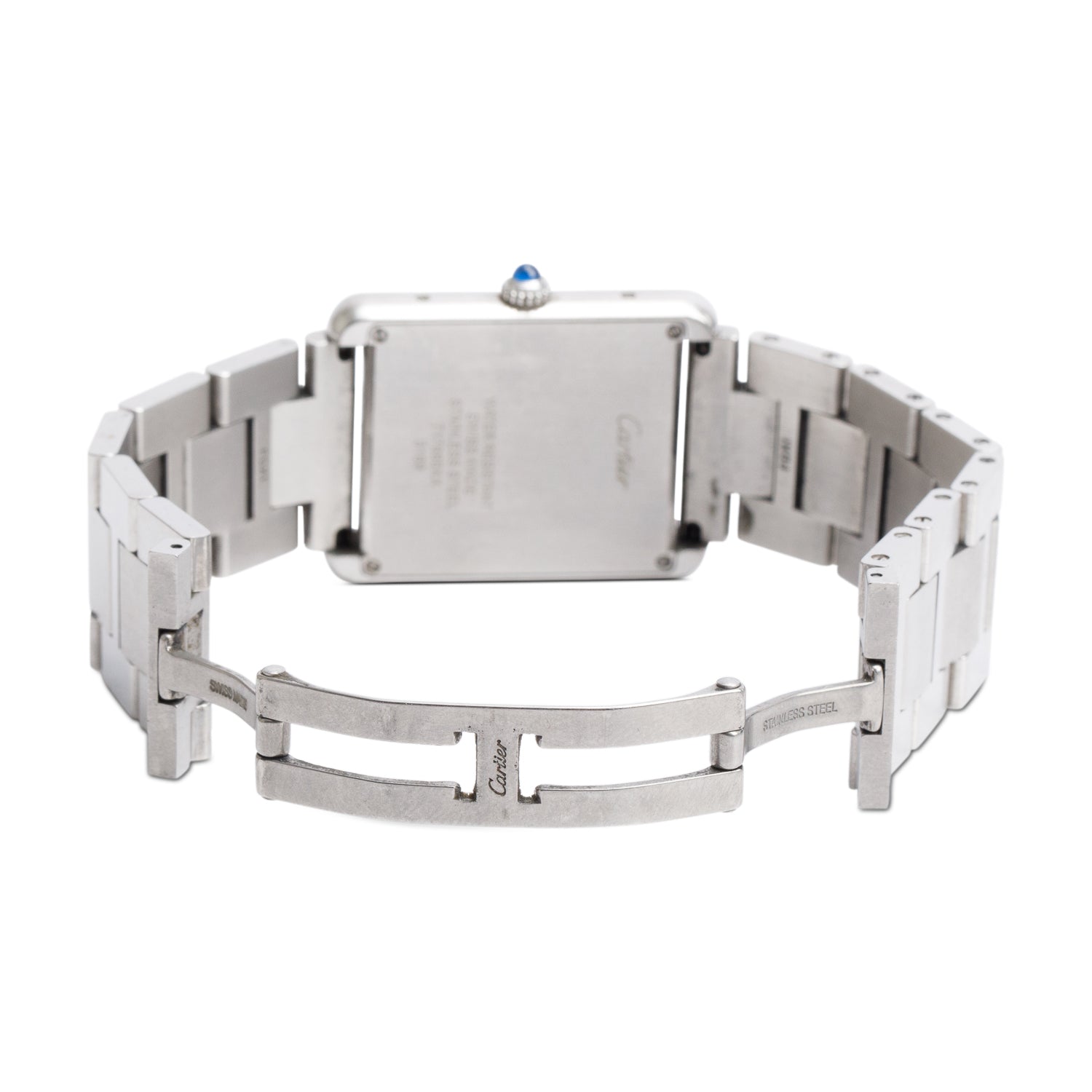 Cartier Stainless Steel Tank Solo Quartz Watch, Large Model 3169