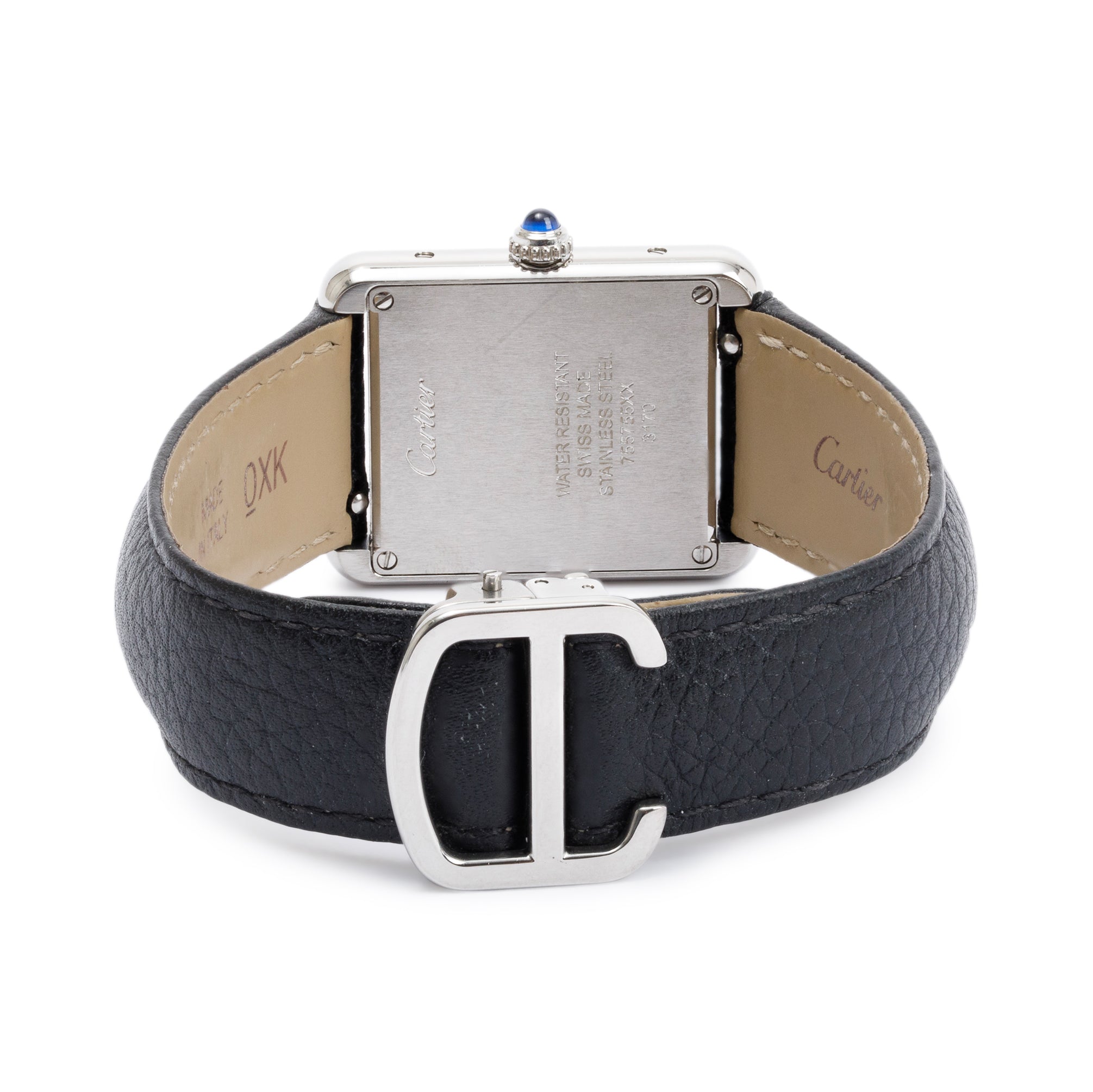 Cartier Stainless Steel Tank Solo Watch w/ Box & Papers