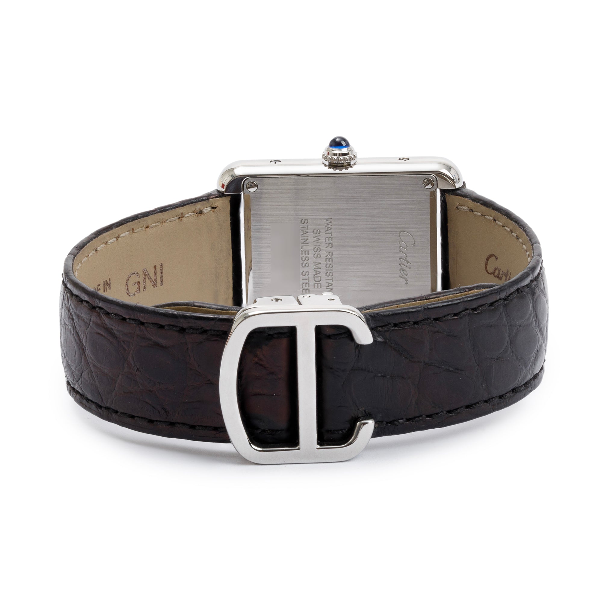 Cartier Stainless Steel Tank Solo Watch w/ Box & Papers
