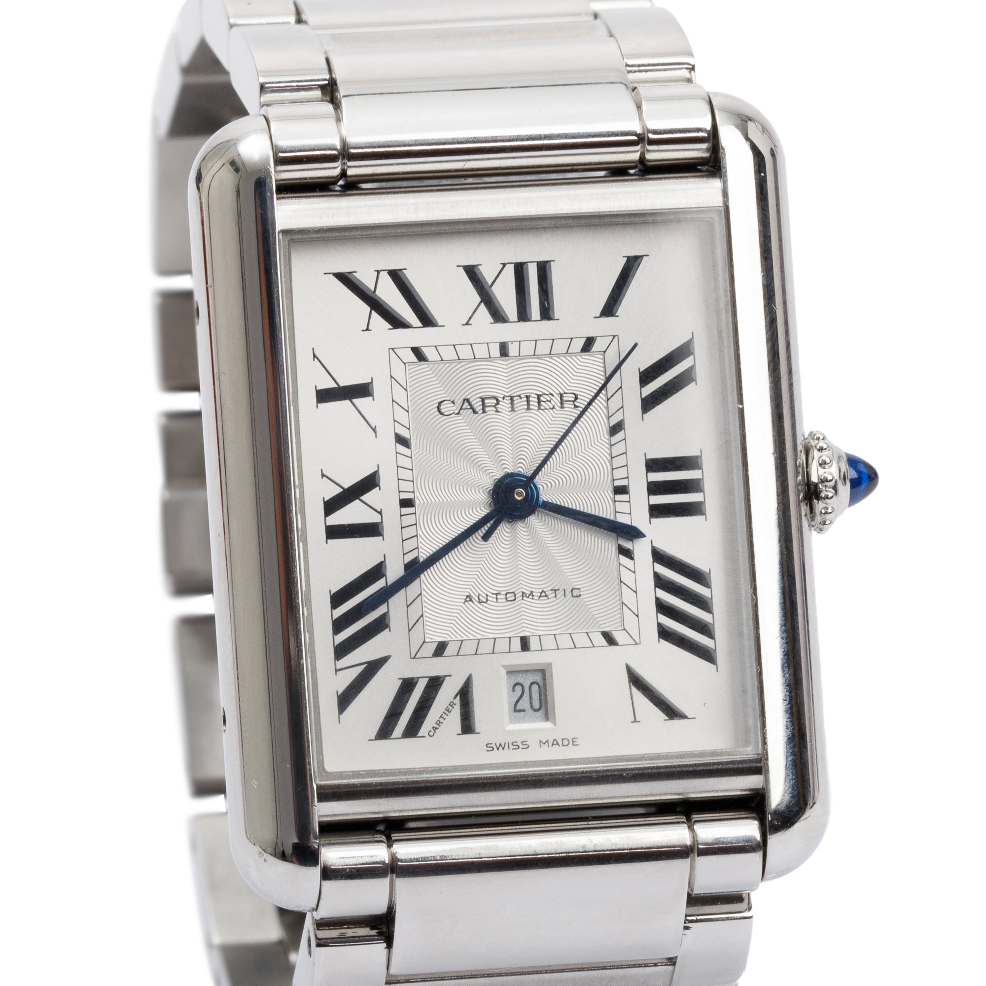 Cartier Stainless Steel Tank Solo XL 31 MM Automatic Watch