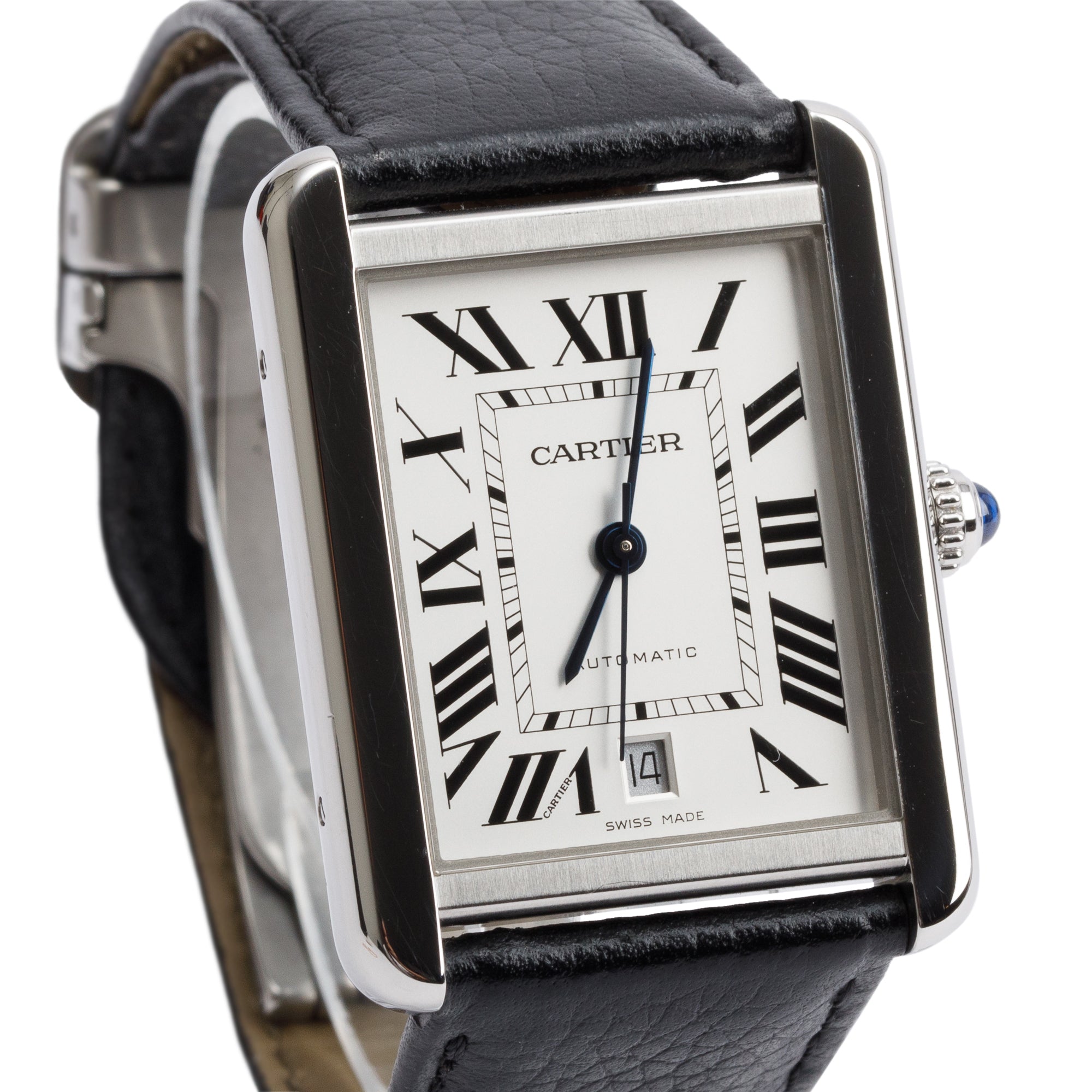 Cartier Stainless Steel Tank Solo XL 31 MM Automatic Watch