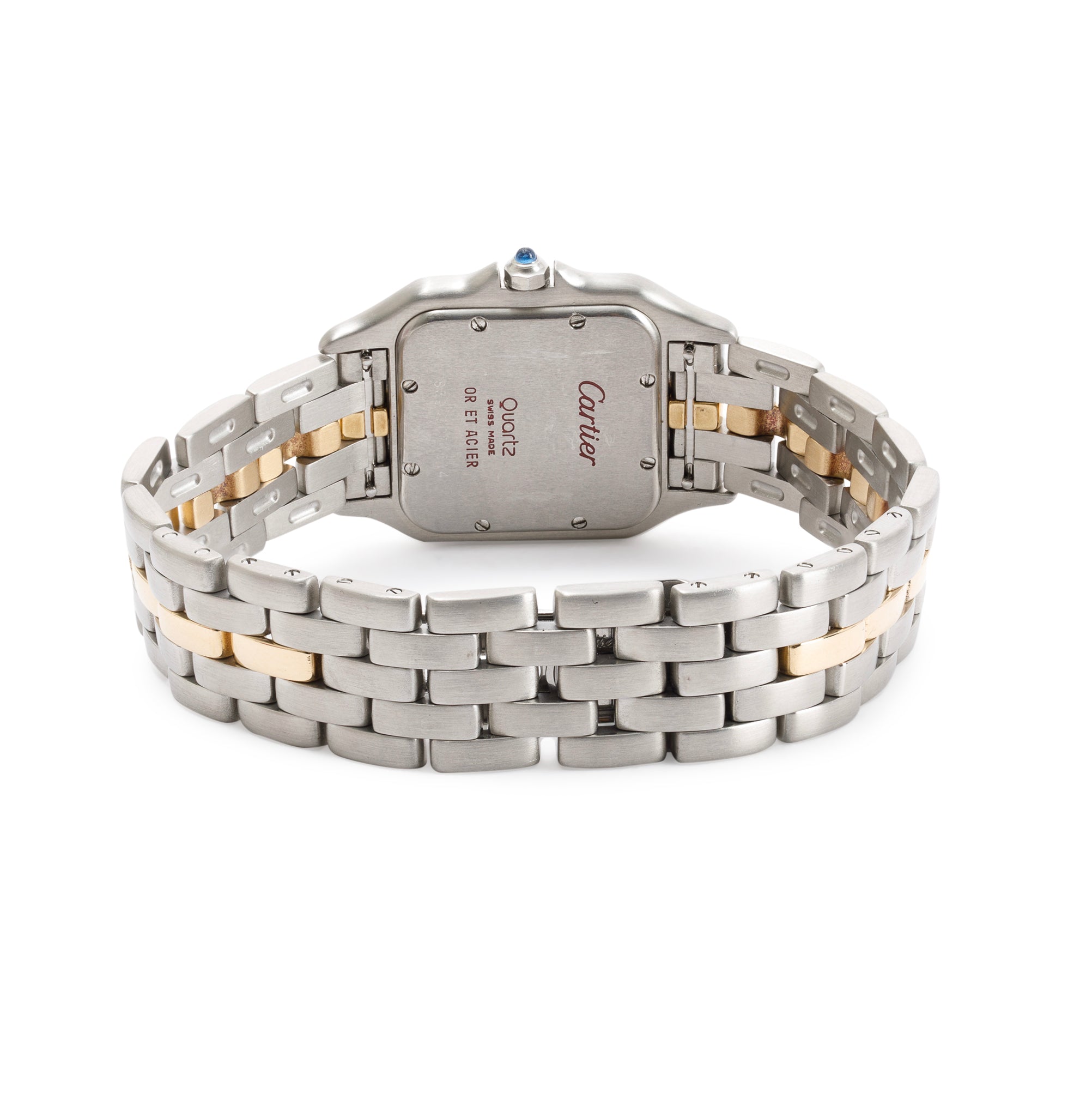 Cartier Steel & 18k Yellow Gold Panthere de Cartier Watch, Medium Model