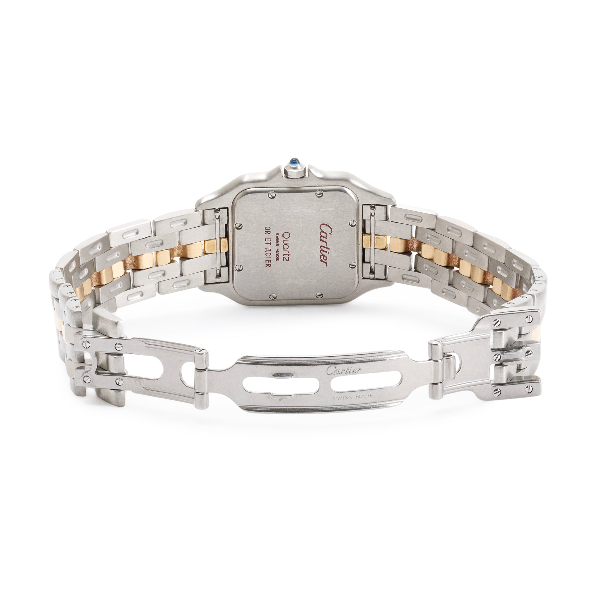Cartier Steel & 18k Yellow Gold Panthere de Cartier Watch, Medium Model
