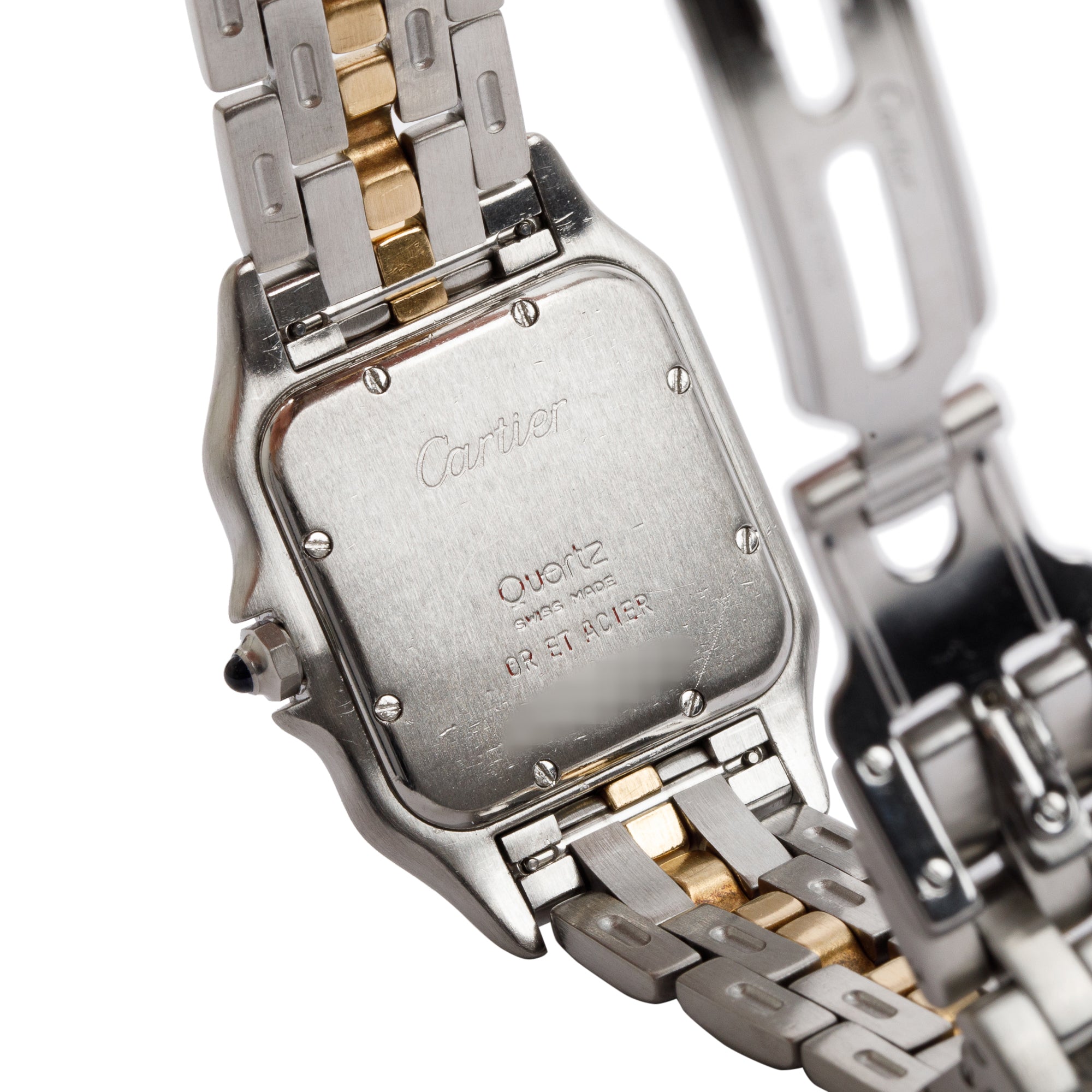 Cartier Steel & 18k Yellow Gold Panthere de Cartier Watch, Medium Model