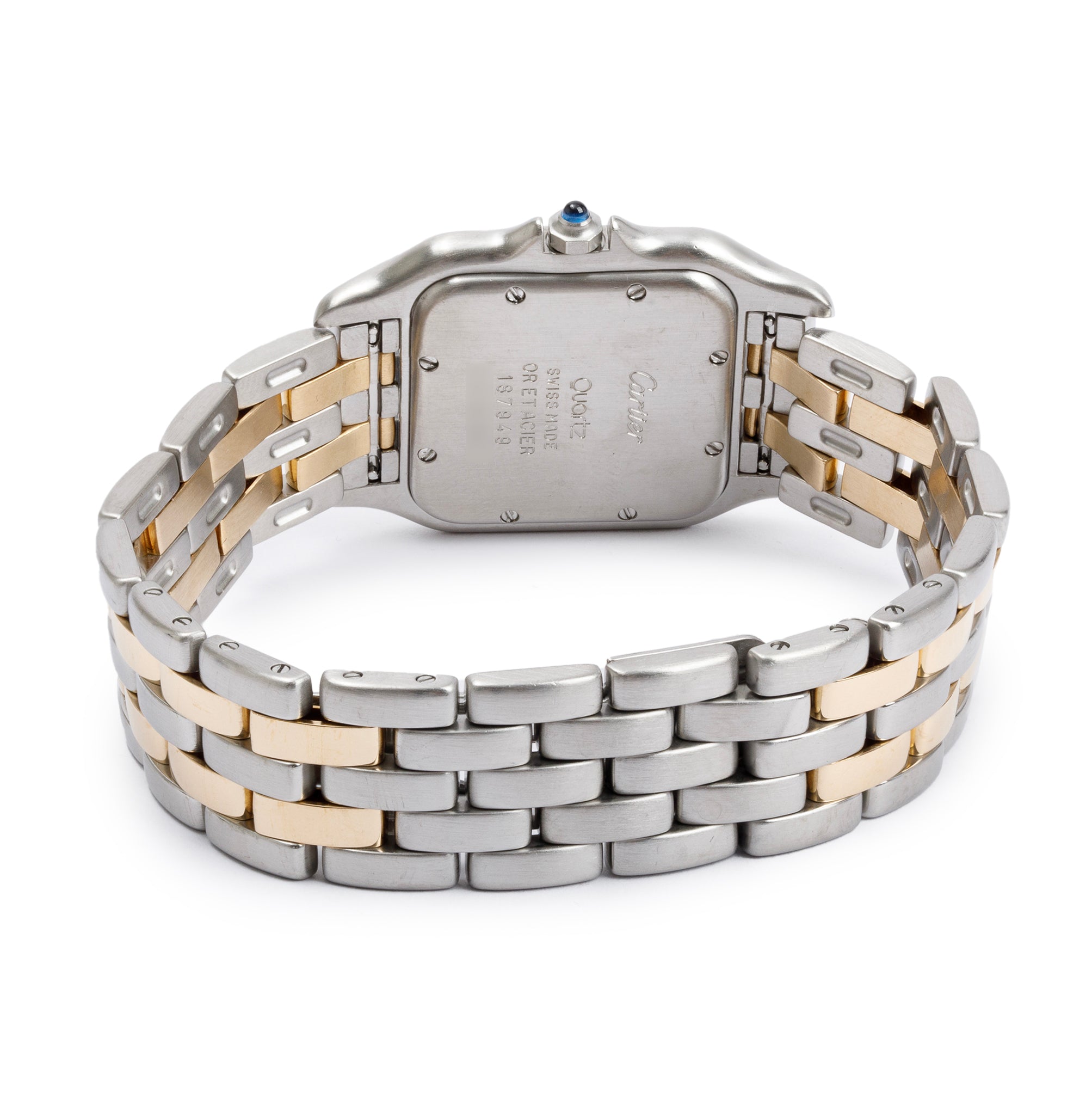Cartier Steel & 18k Yellow Gold Panthere de Cartier Watch, Medium Model