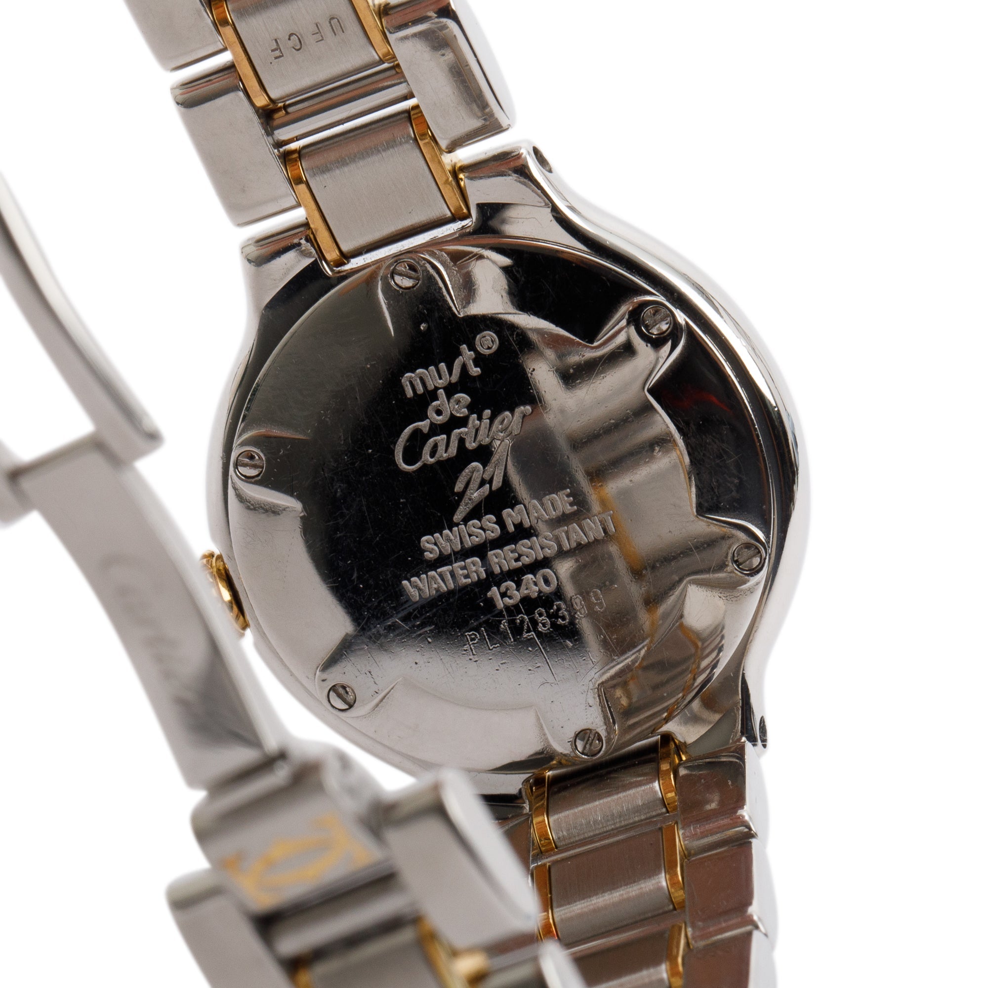Cartier Two-Tone Must de Cartier 21 28 MM Watch