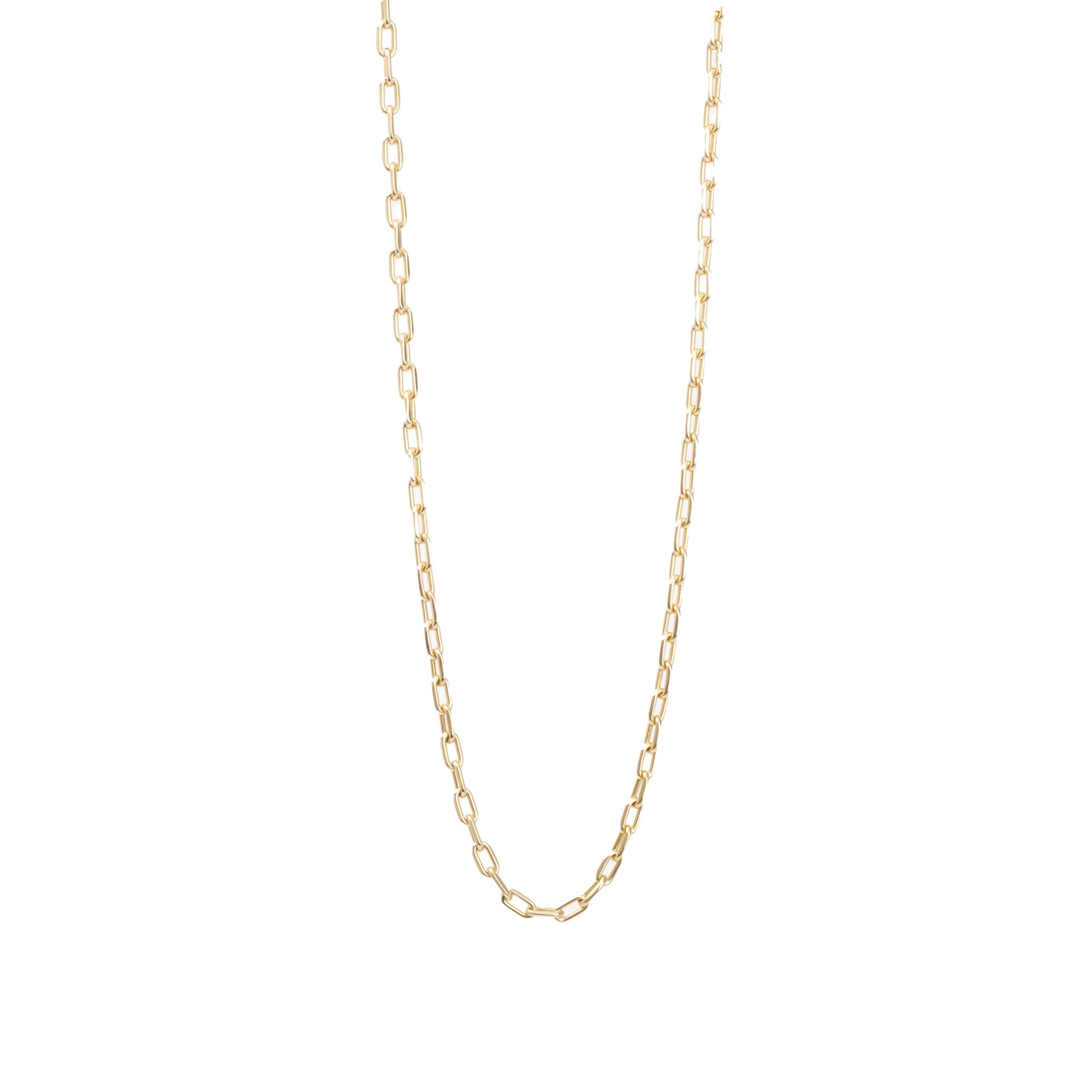 Cartier Vintage 18k Yellow Gold Spartacus Link Chain Necklace w/ Certificate