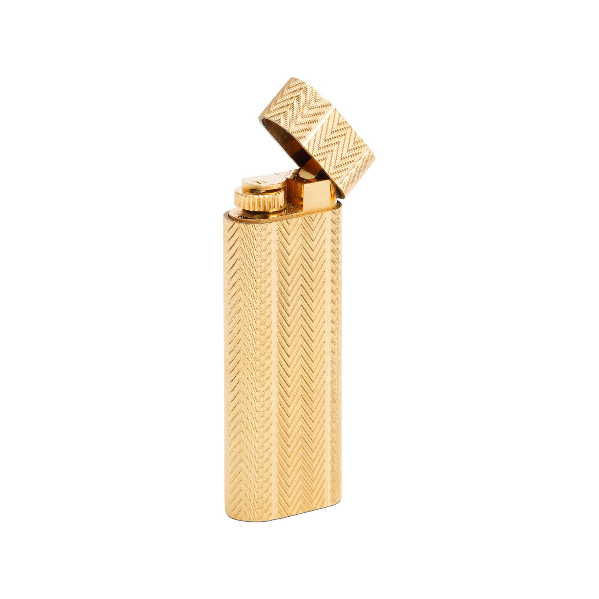 Cartier Vintage Gold-Plated Must de Cartier Lighter
