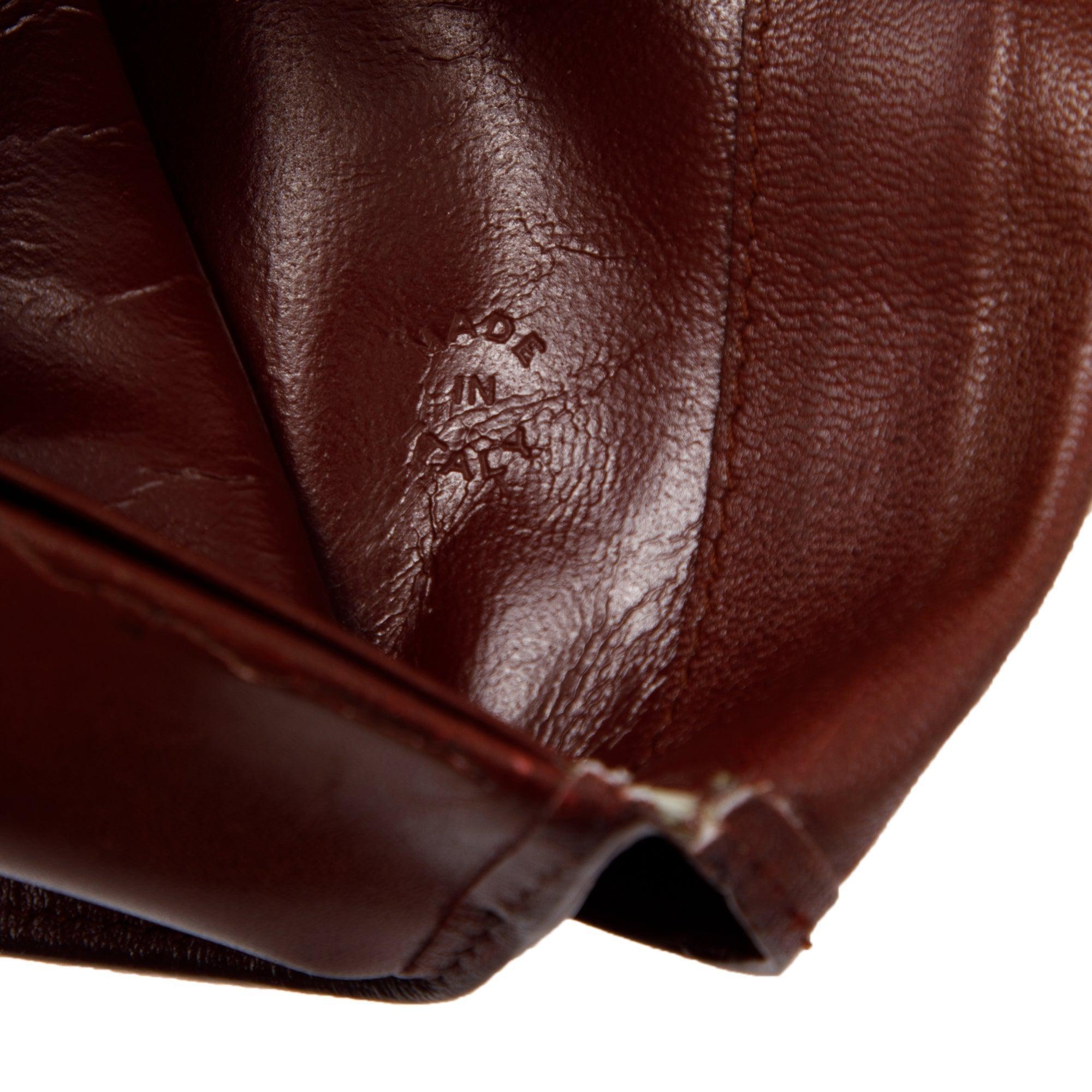 Cartier Vintage International Leather Wallet