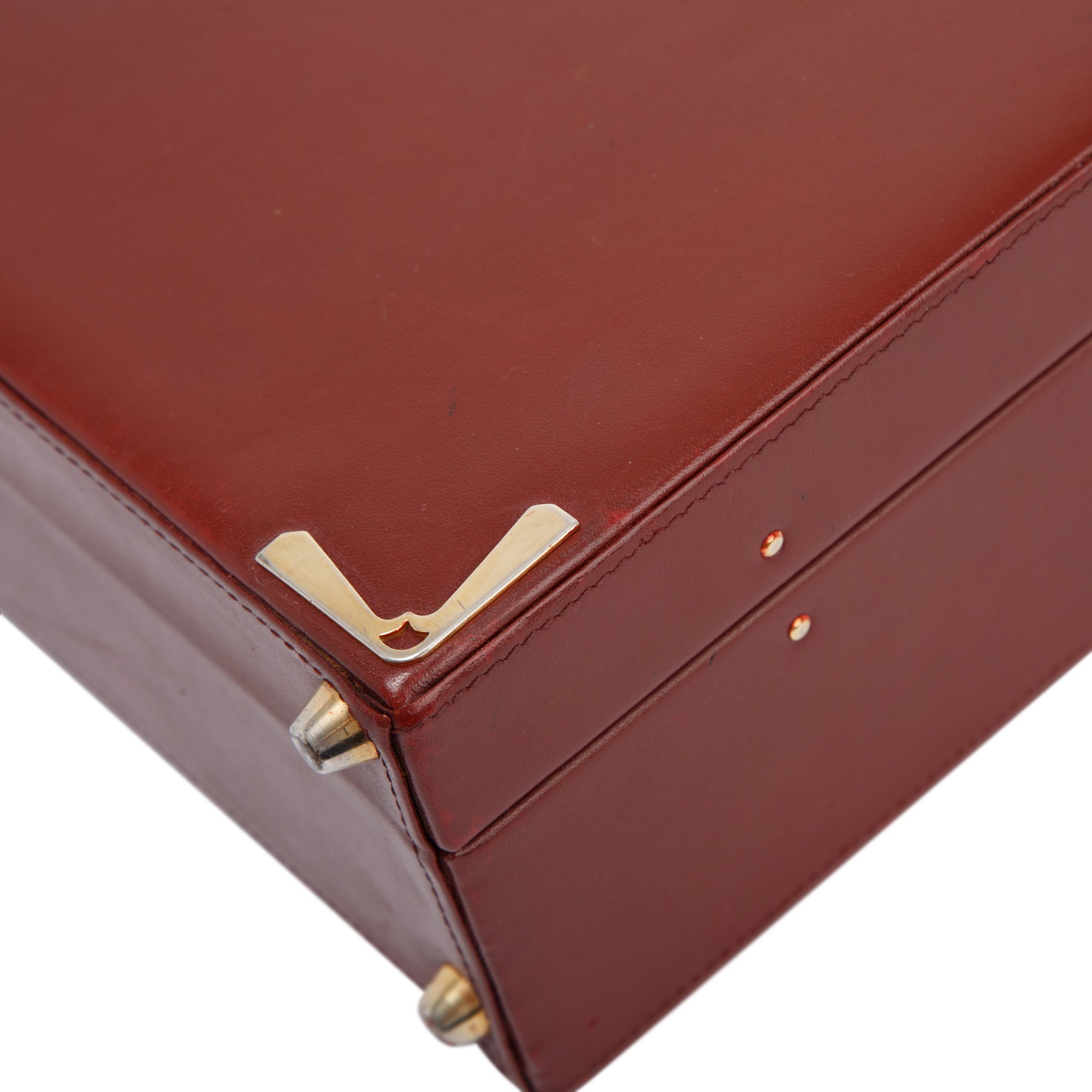 Cartier Vintage Must De Cartier Leather Briefcase