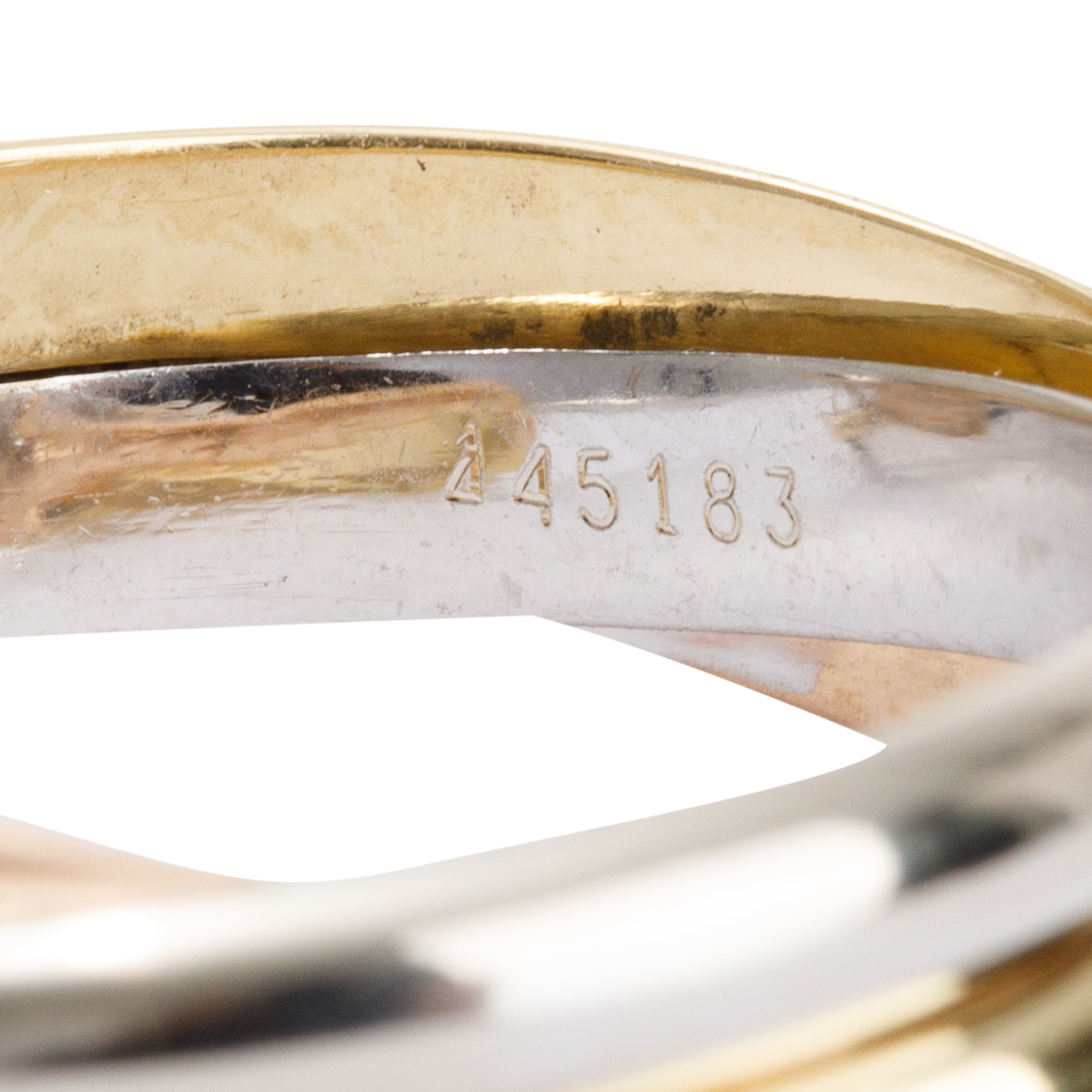 Cartier Vintage Trinity Hoop Earrings