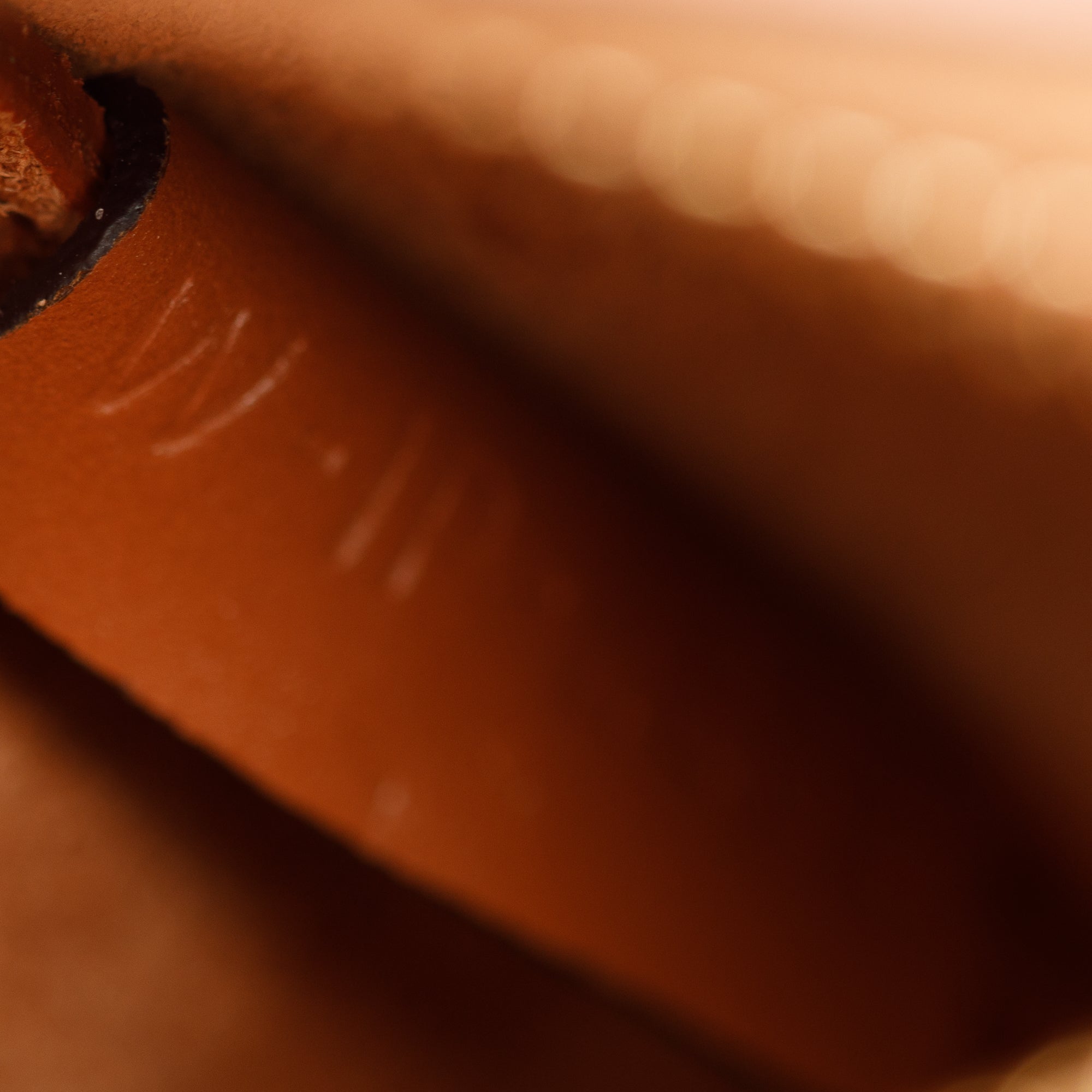 Celine 2022 Tan Smooth Calfskin Leather Cuir Triomphe Oval Crossbody Bag