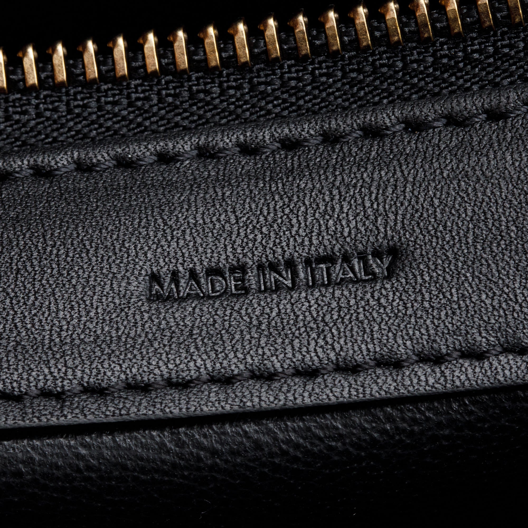 Celine Black Smooth Calfskin Leather Micro Luggage Tote