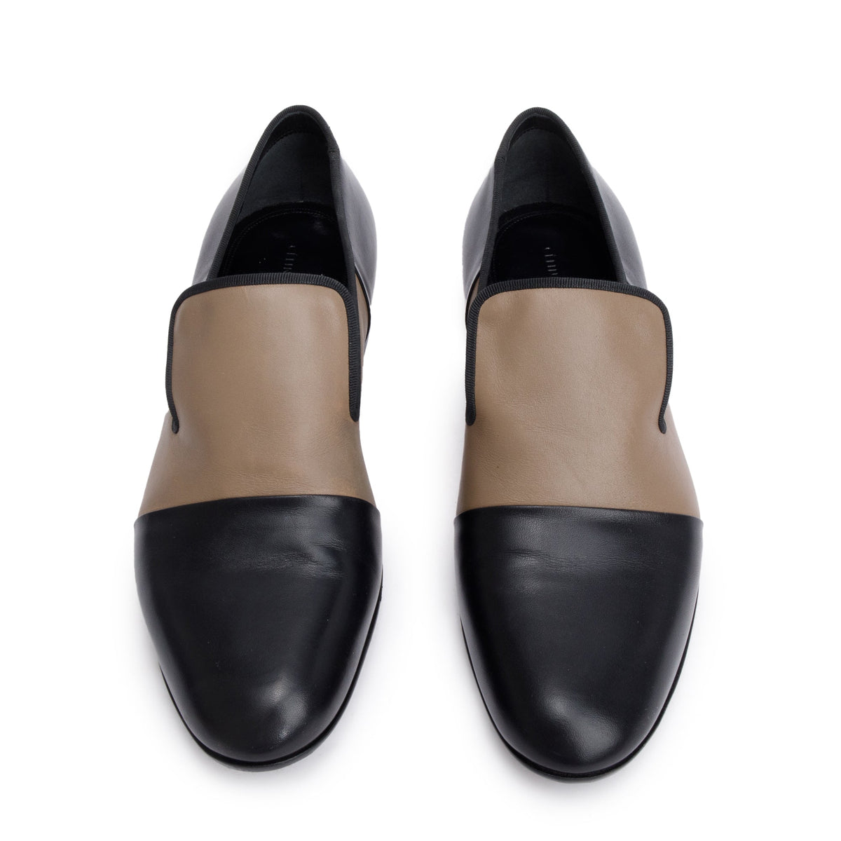 TRIOMPHE LOAFER IN BLACK PATENT CALFSKIN