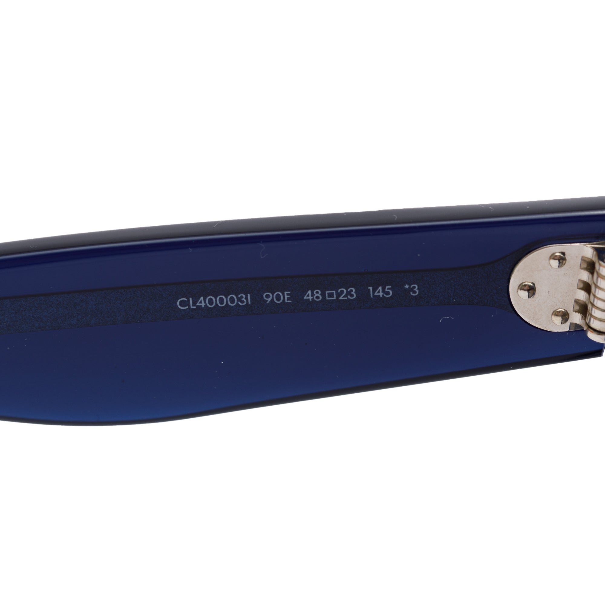 Celine CL40003I Navy Acetate Cat-Eye Sunglasses w/ Pouch