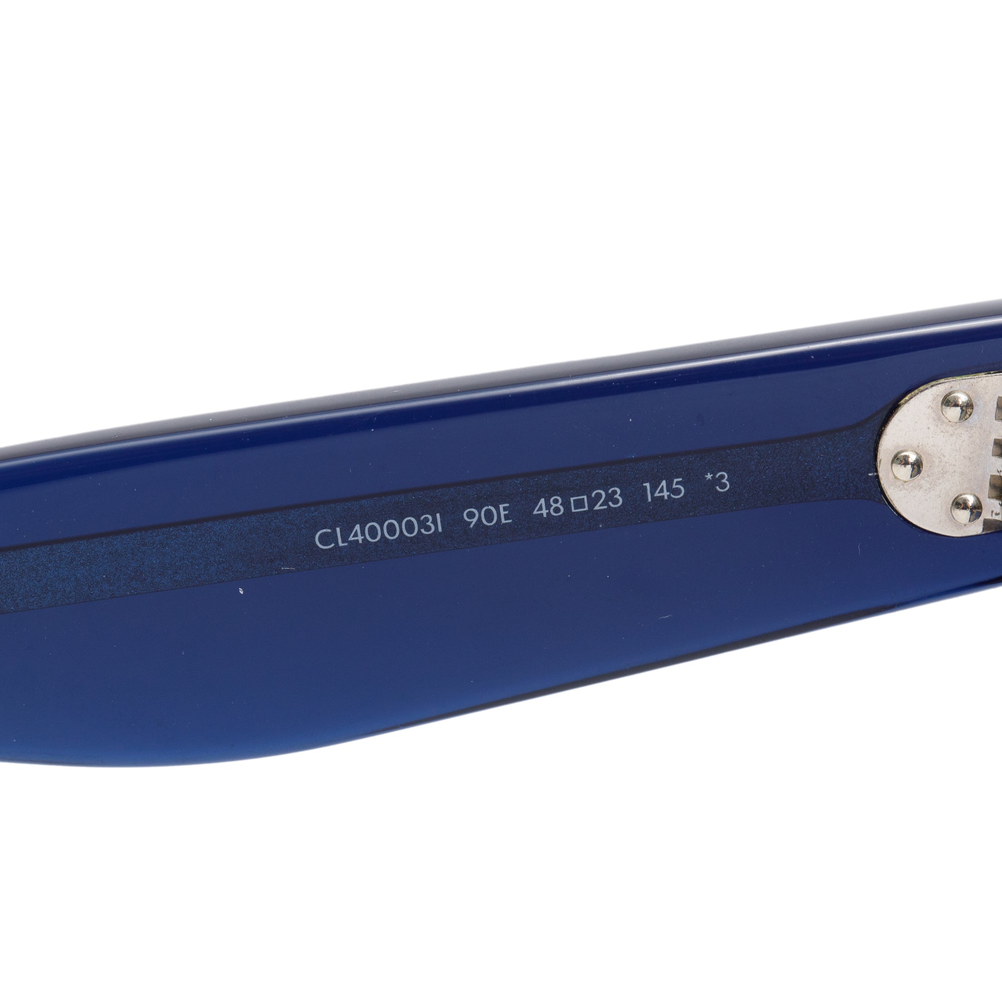 Celine CL40003I Navy Blue Acetate Cat-Eye Sunglasses