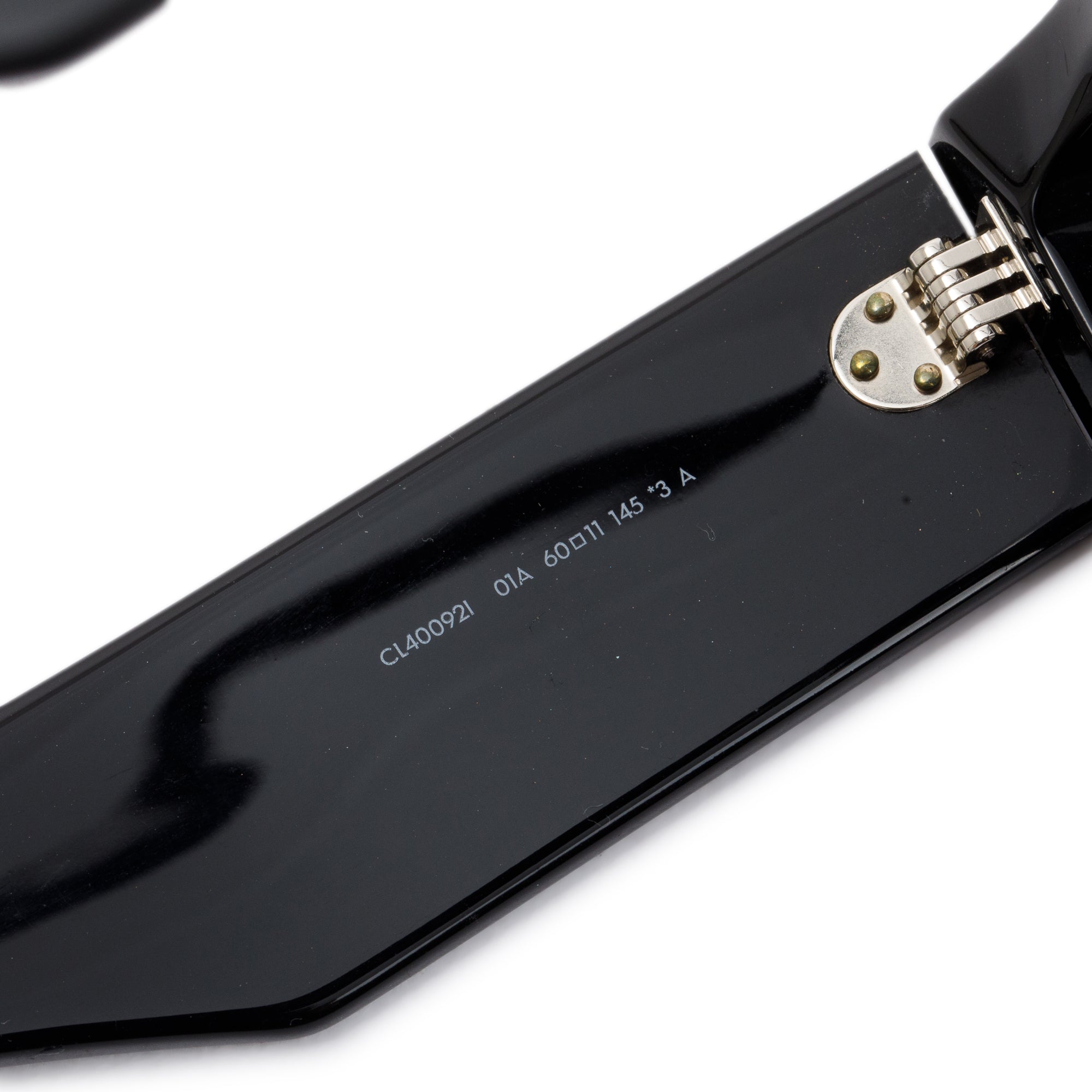 Celine CL400921 Black Oversized Square Sunglasses w/ Case