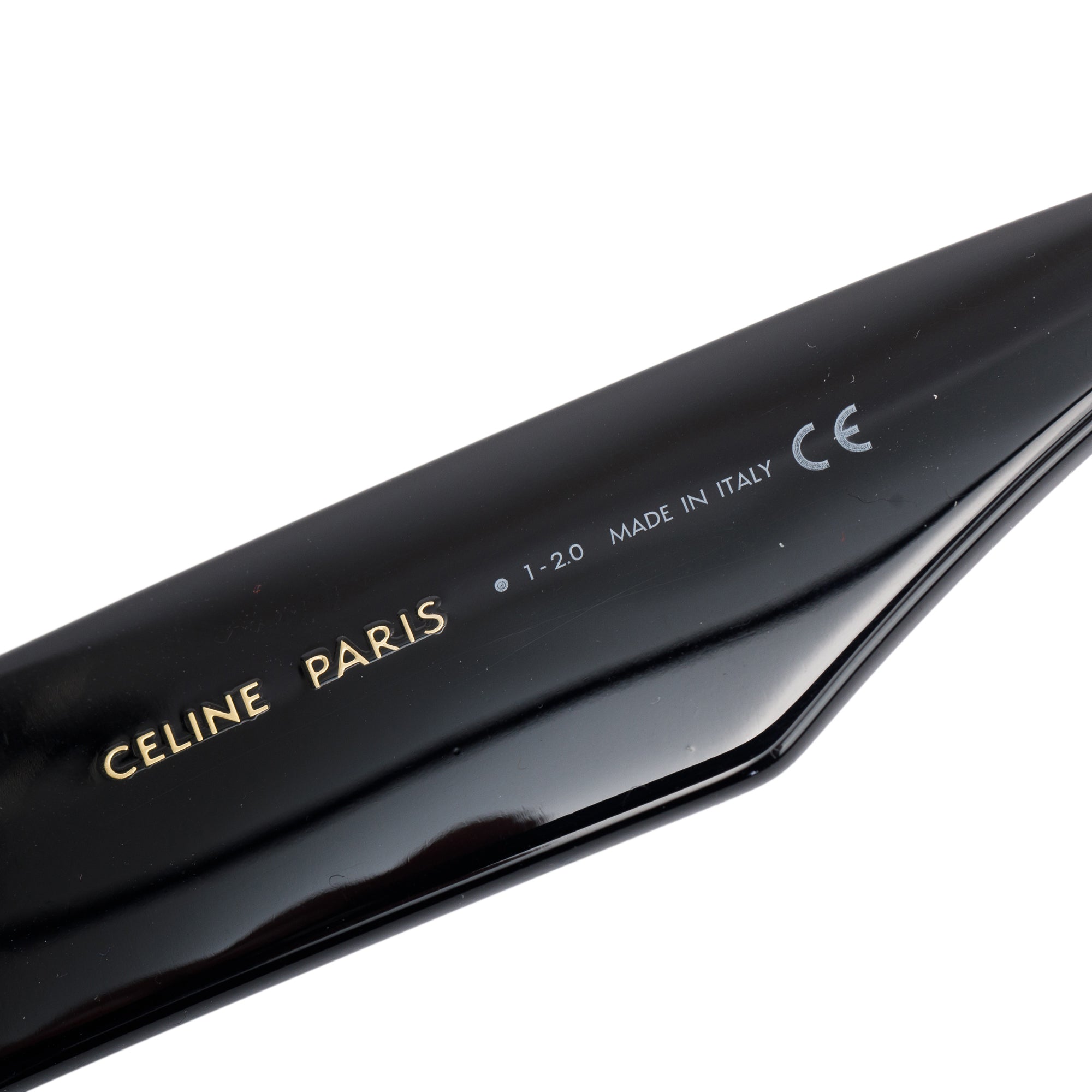 Celine CL400921 Black Oversized Square Sunglasses w/ Case