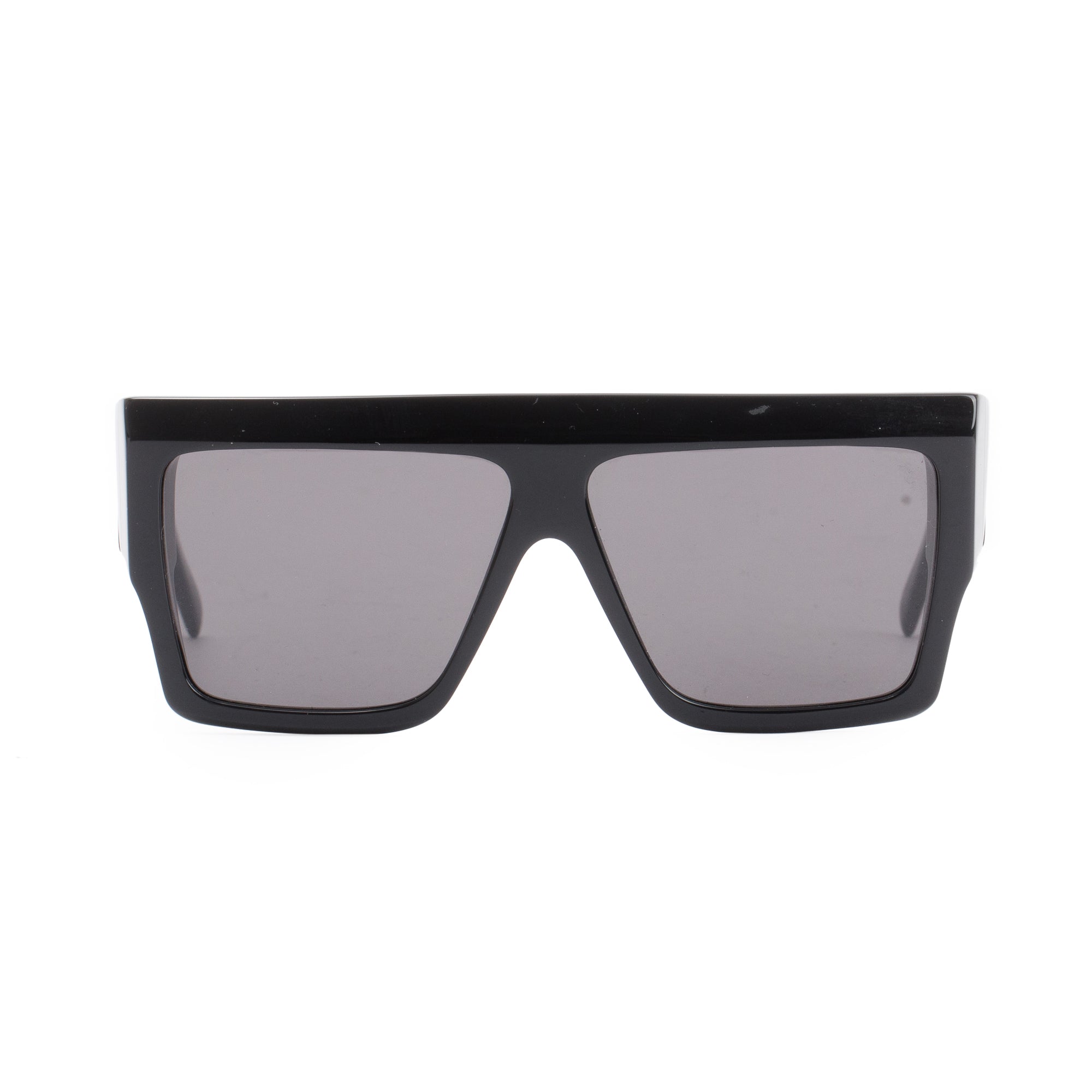 Celine CL400921 Black Oversized Square Sunglasses w/ Case