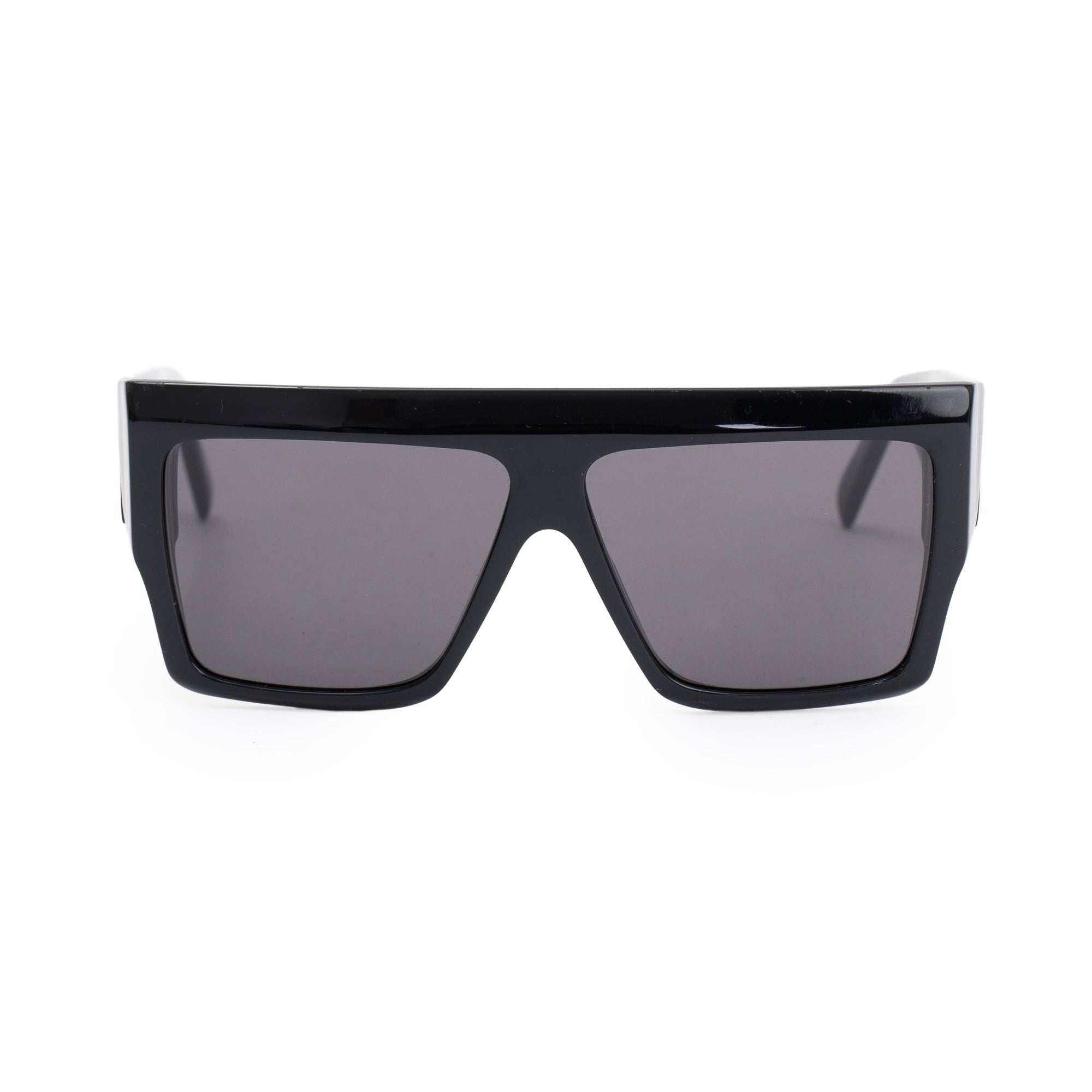 Celine CL400921 Black Oversized Square Sunglasses w/ Case