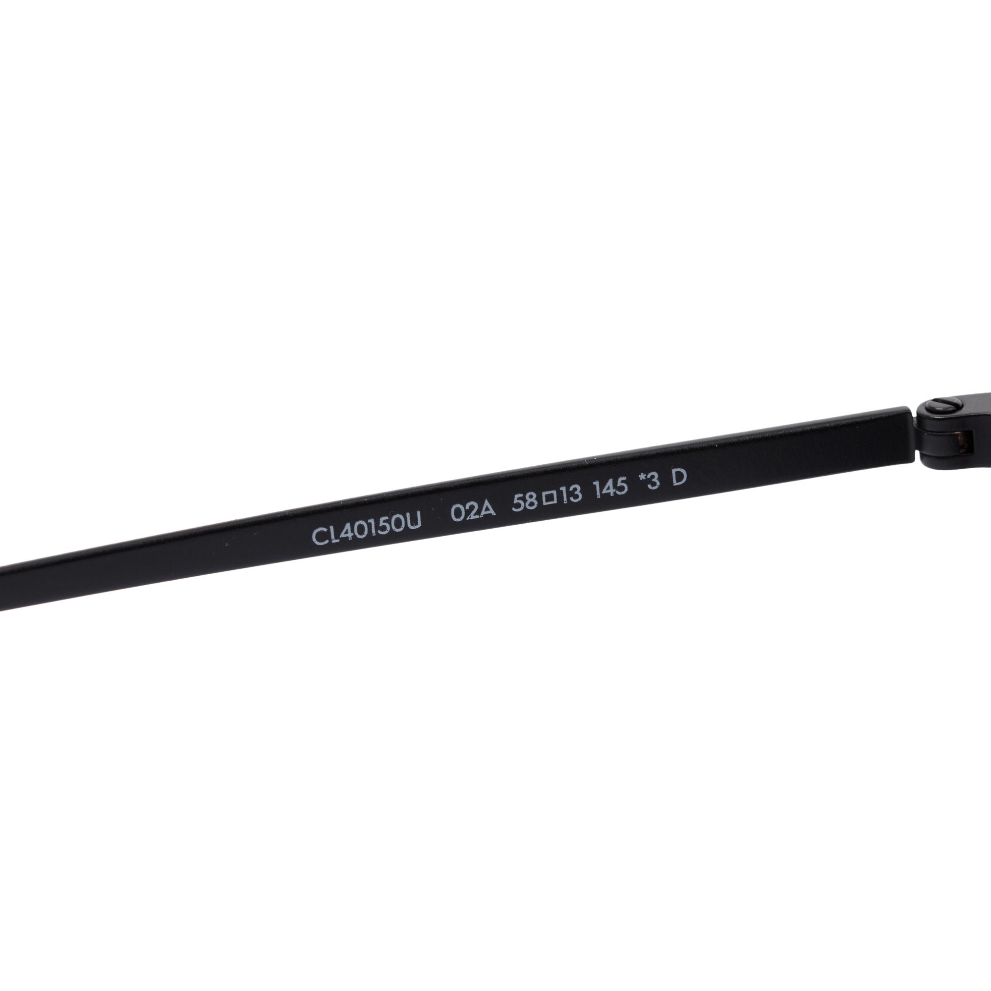 Celine CL40150U Black Acetate Gradient Geometric Sunglasses