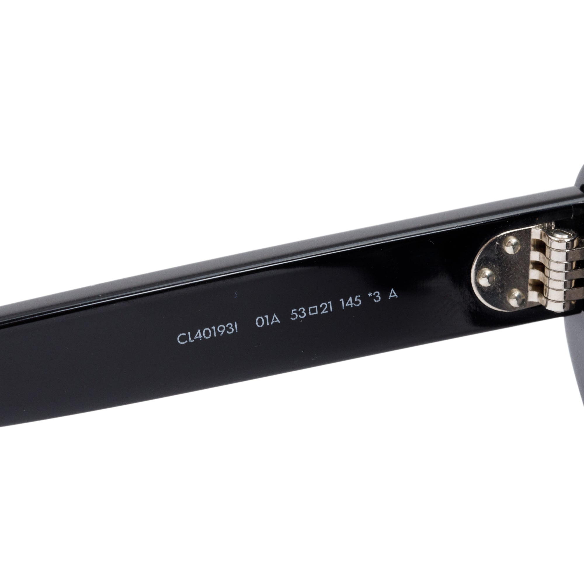 Celine CL40193I Black Acetate S193 Cat-Eye Sunglasses